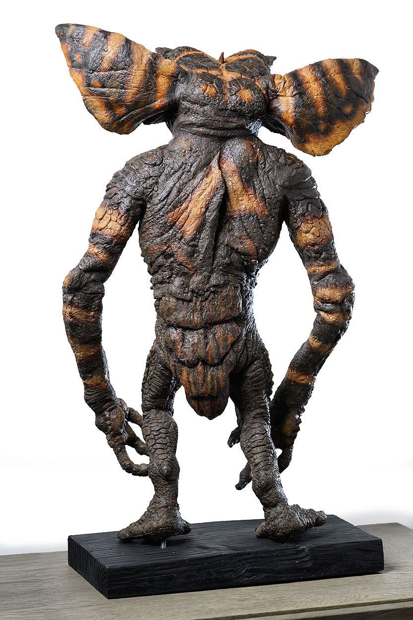 Fully restored Gremlin puppet back movie prop