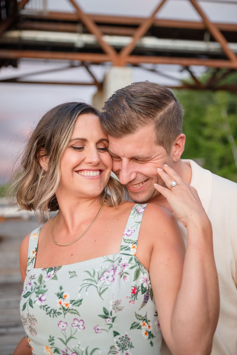 Beach engagement session, Constance Bay, Sarah Boyd, Ottawa engagement photographer, beach love story, Engagement session dog