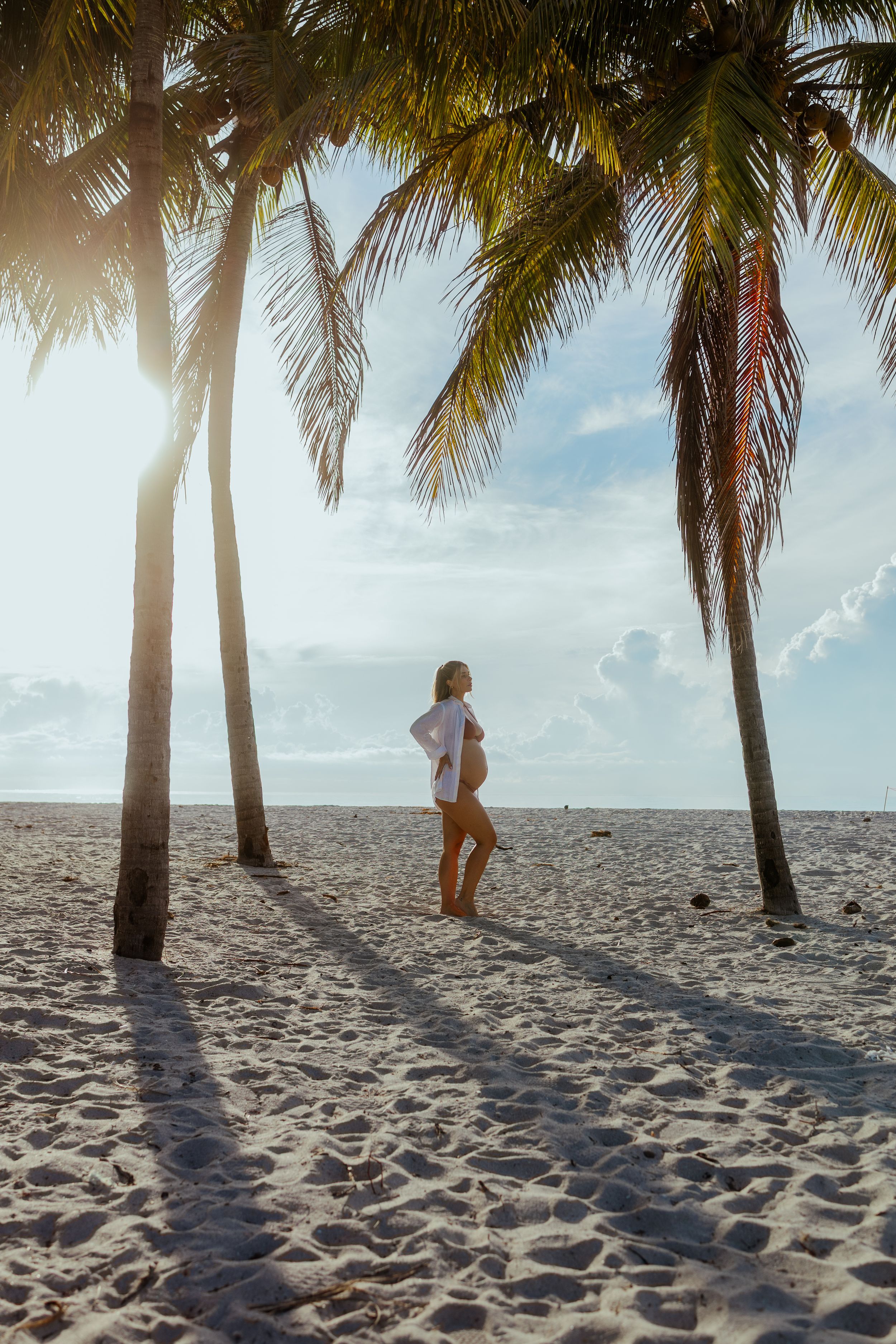 Cinematic South Florida engagement session under palms, romantic Pinterest-worthy wedding inspiration by MannyPortraits.