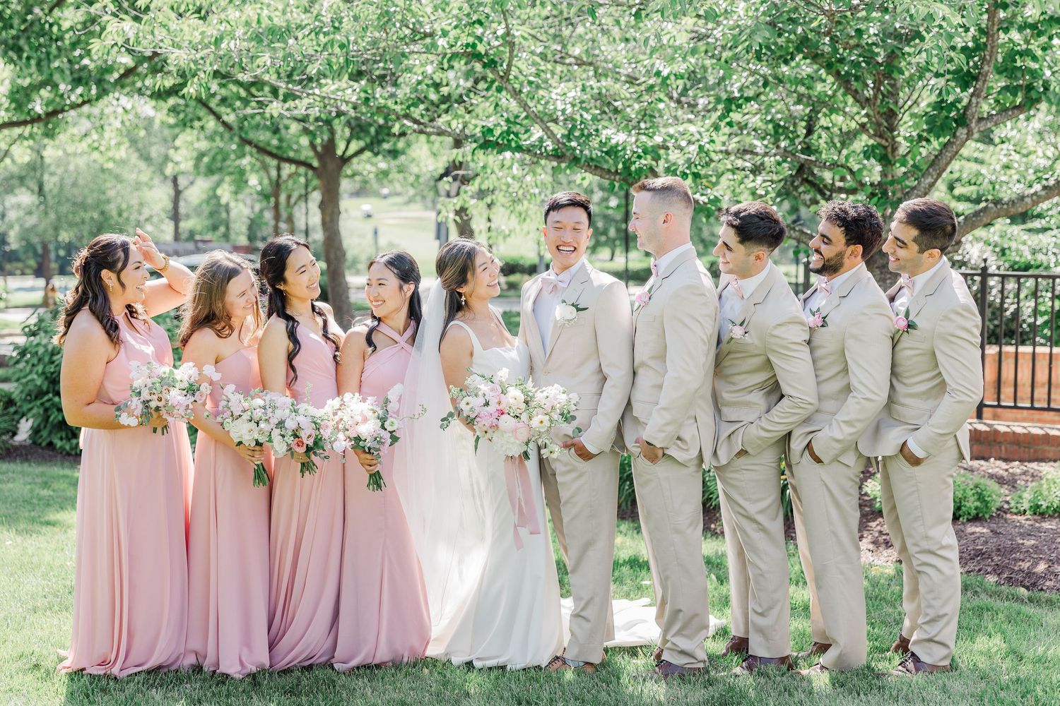 Dominion valley country club wedding pictures