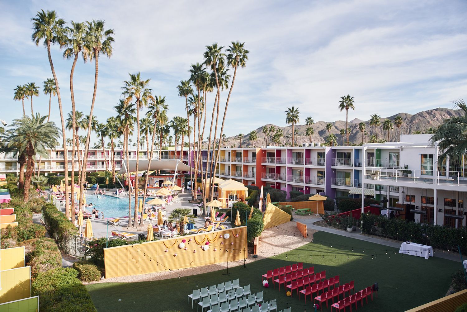 Saguaro Palm Springs same sex wedding photo