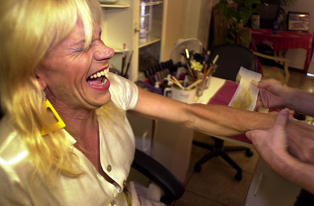 Pandora Picture Story - a transvestite prostitute of Las Vegas, Nevada, circa 2005