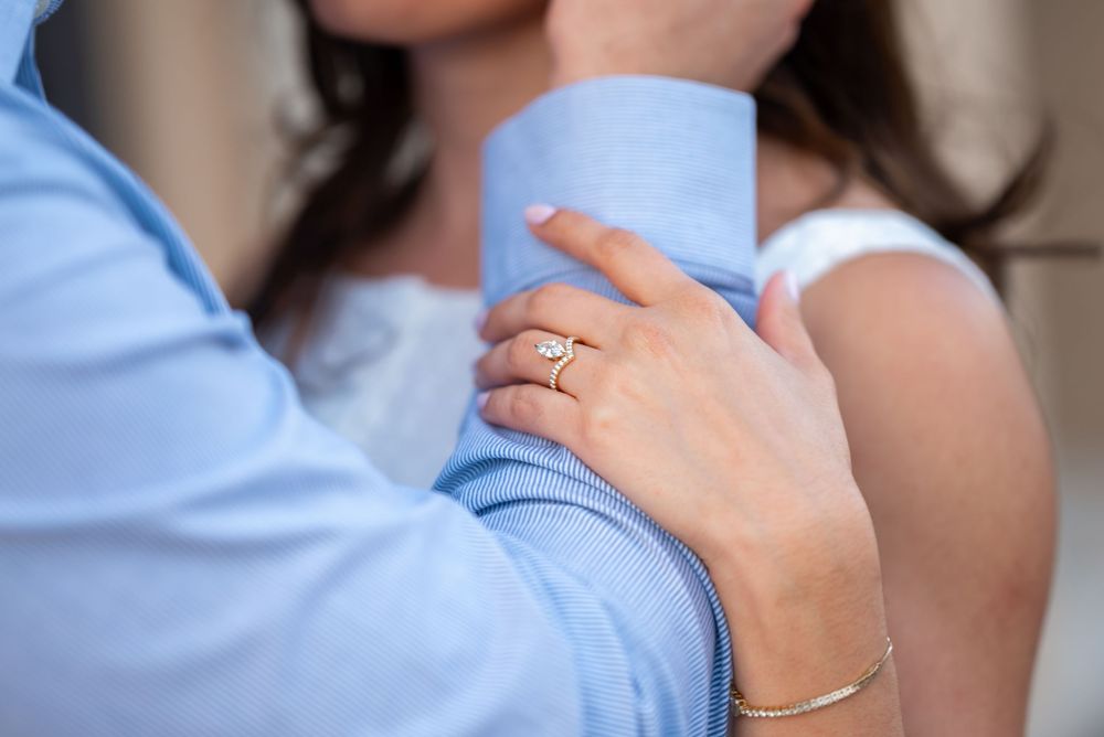 High-end engagement photography experience in South Florida
