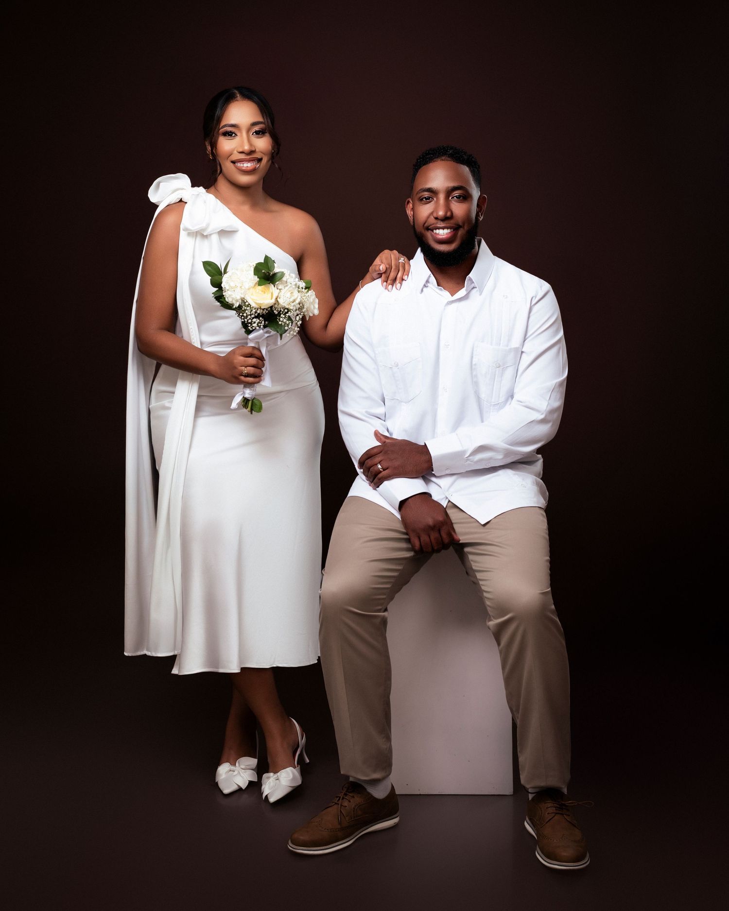 Sesión de  fotos boda estudio republica dominicana santo domingo