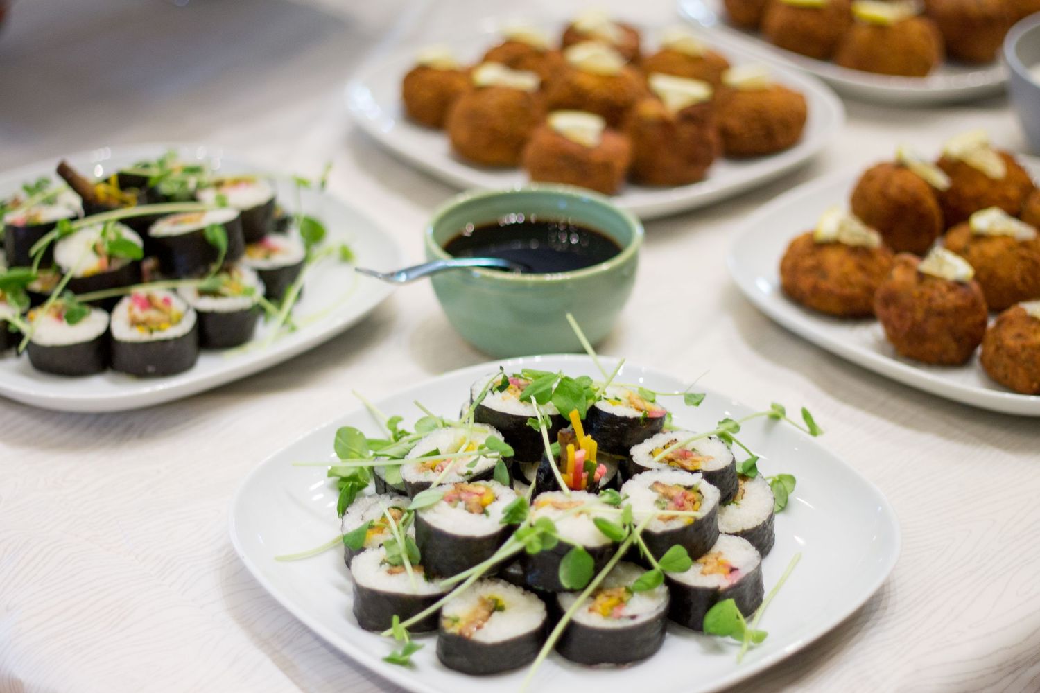Sushi. First birthday party in Dorado, Puerto Rico.