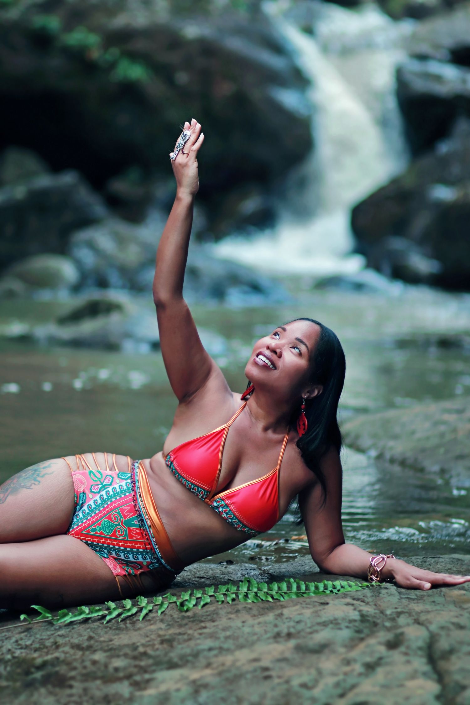 Puerto Rico Photographer. Albert Ray Photo. Rainforest Photoshoot. Portraits. Book Now. Waterfall Photoshoot. Editorial. El Yunque. Fashion