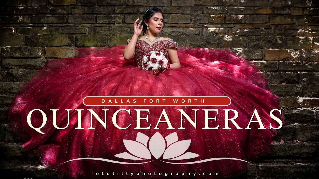 Choosing the Right Quince dress and Photoshoot location in Dallas Fort Worth Quinceanera fotolilly photography DFW's Best Quince Photos
