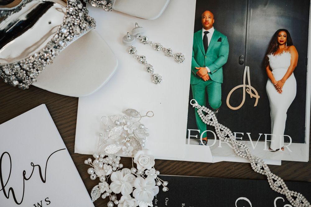 Wedding detail photography of bouquet and rings at Royalton Blue Waters destination wedding in Montego Bay, Jamaica.