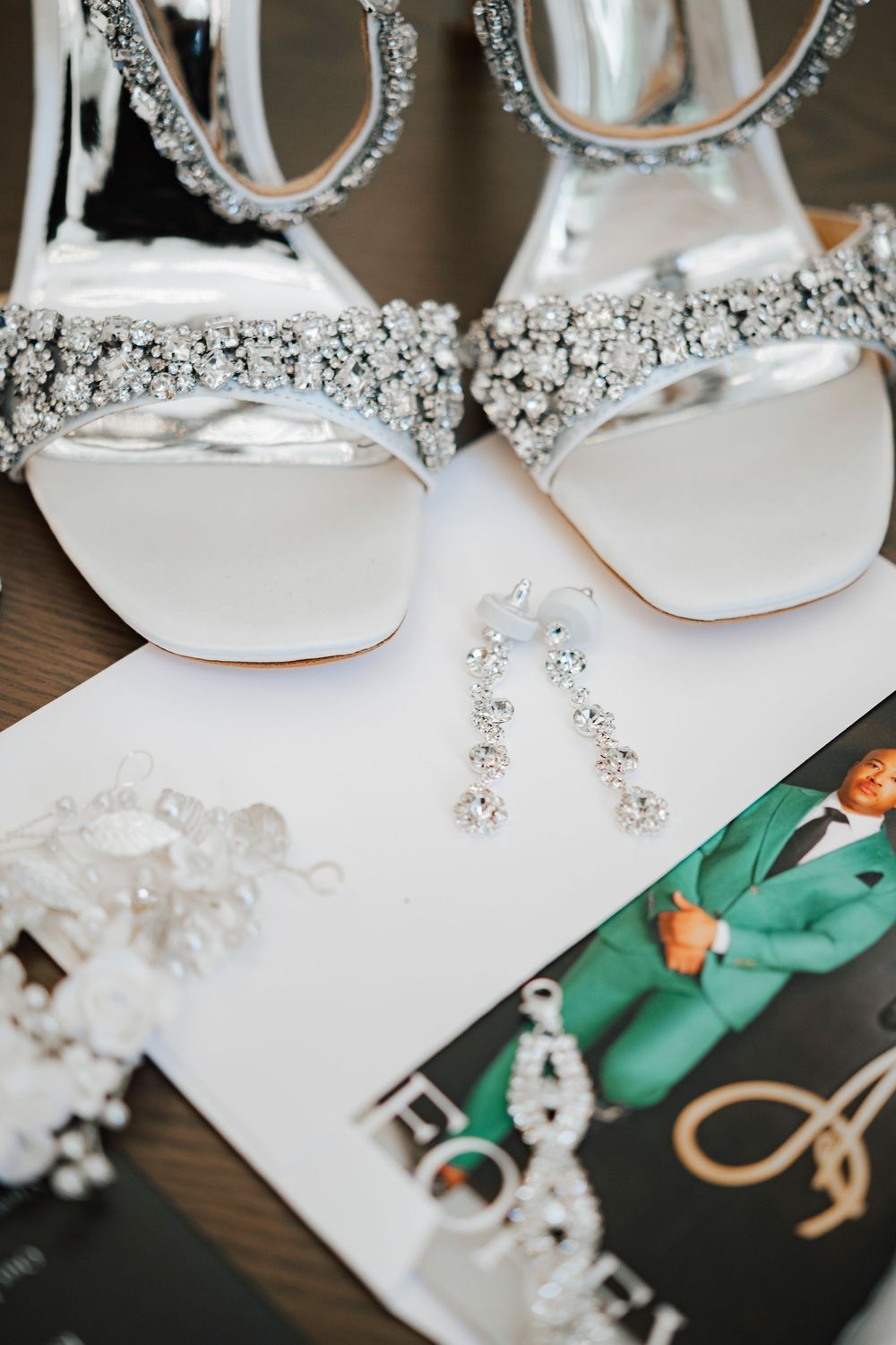 Wedding detail photography of bouquet and rings at Royalton Blue Waters destination wedding in Montego Bay, Jamaica.