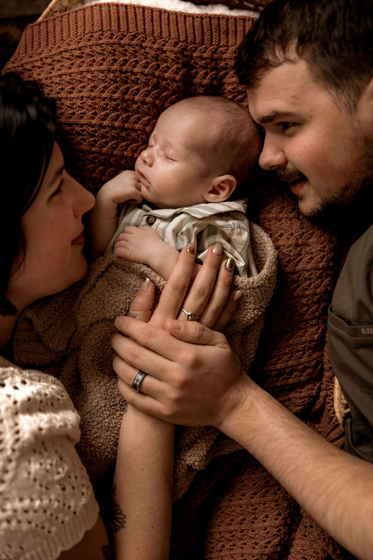 In-home newborn photography in Virginia Beach