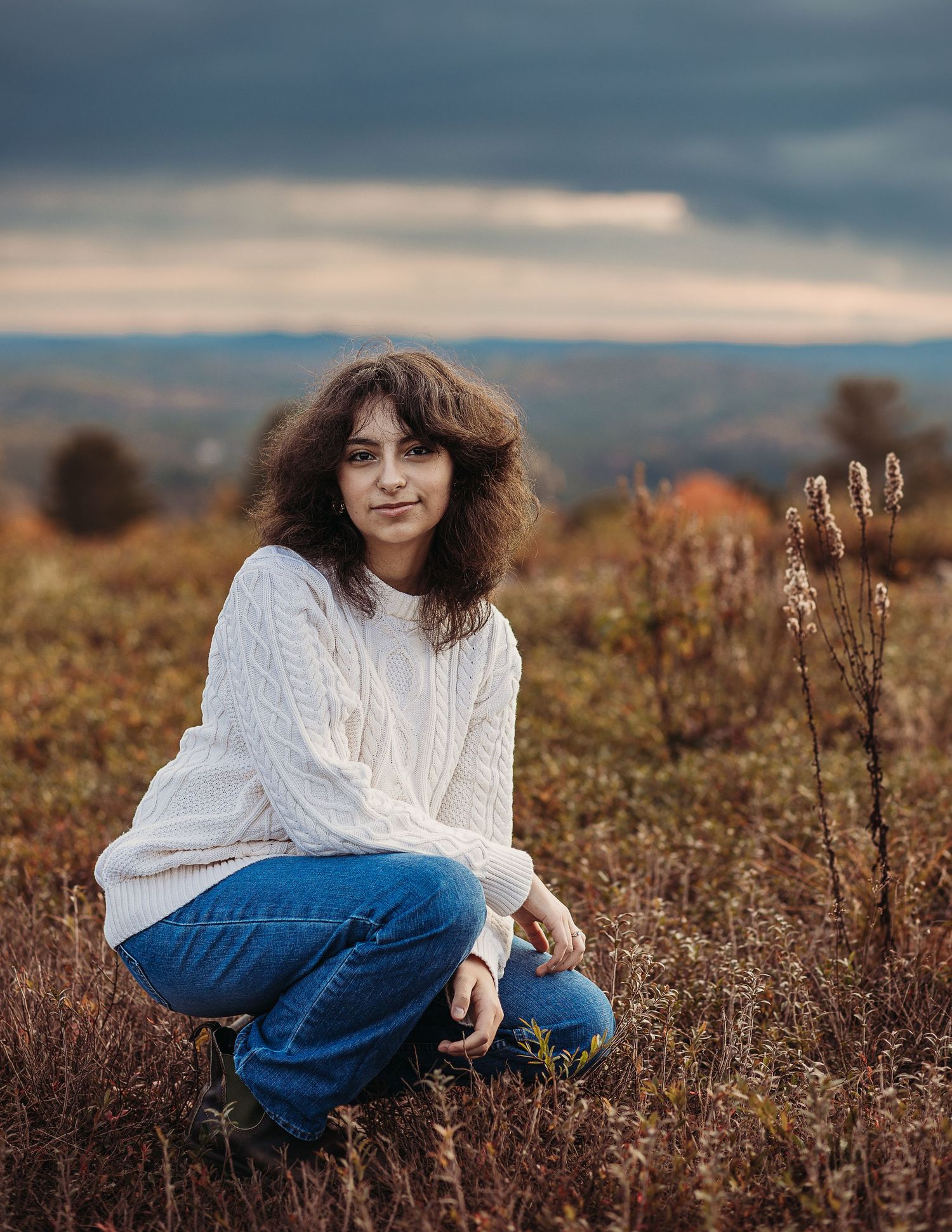 Professional senior graduate photo outdoors