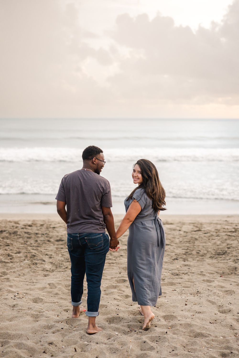 Bali Proposal with fire dance