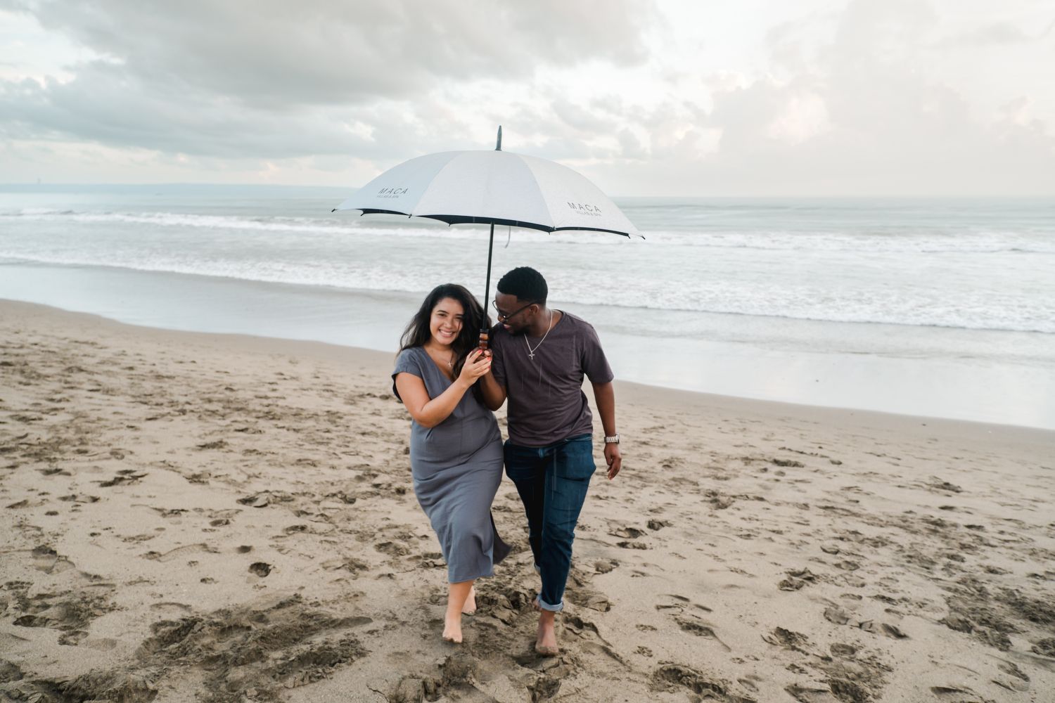 Bali Proposal with fire dance