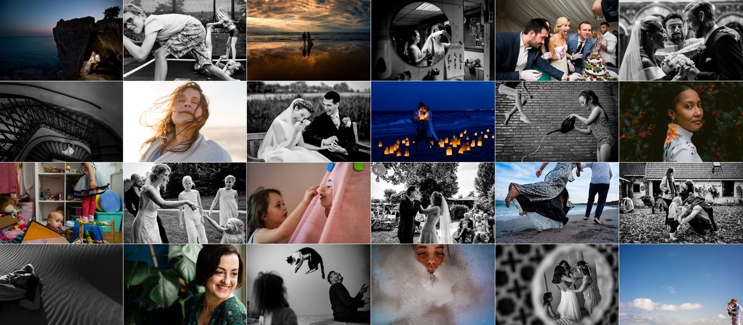 Photo collage of images capture by photographer The Hague, Theo Manusaride.
