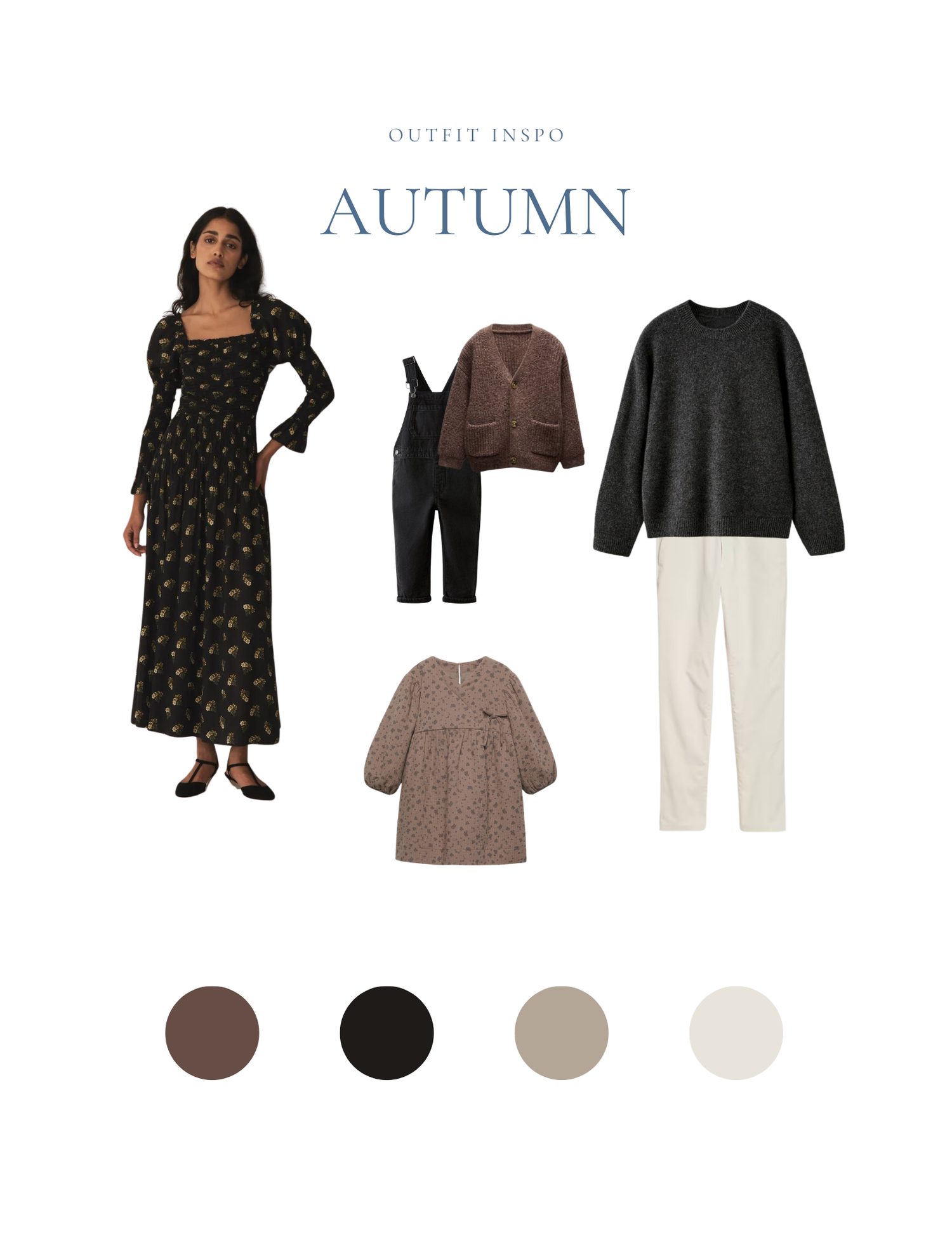 Central Virginia autumn photoshoot outfit inspiration.