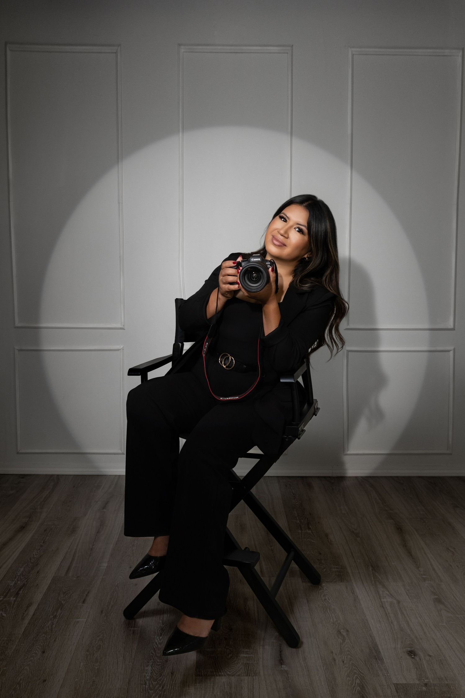 Modern lifestyle shots with laptops and bright accessories against white background.