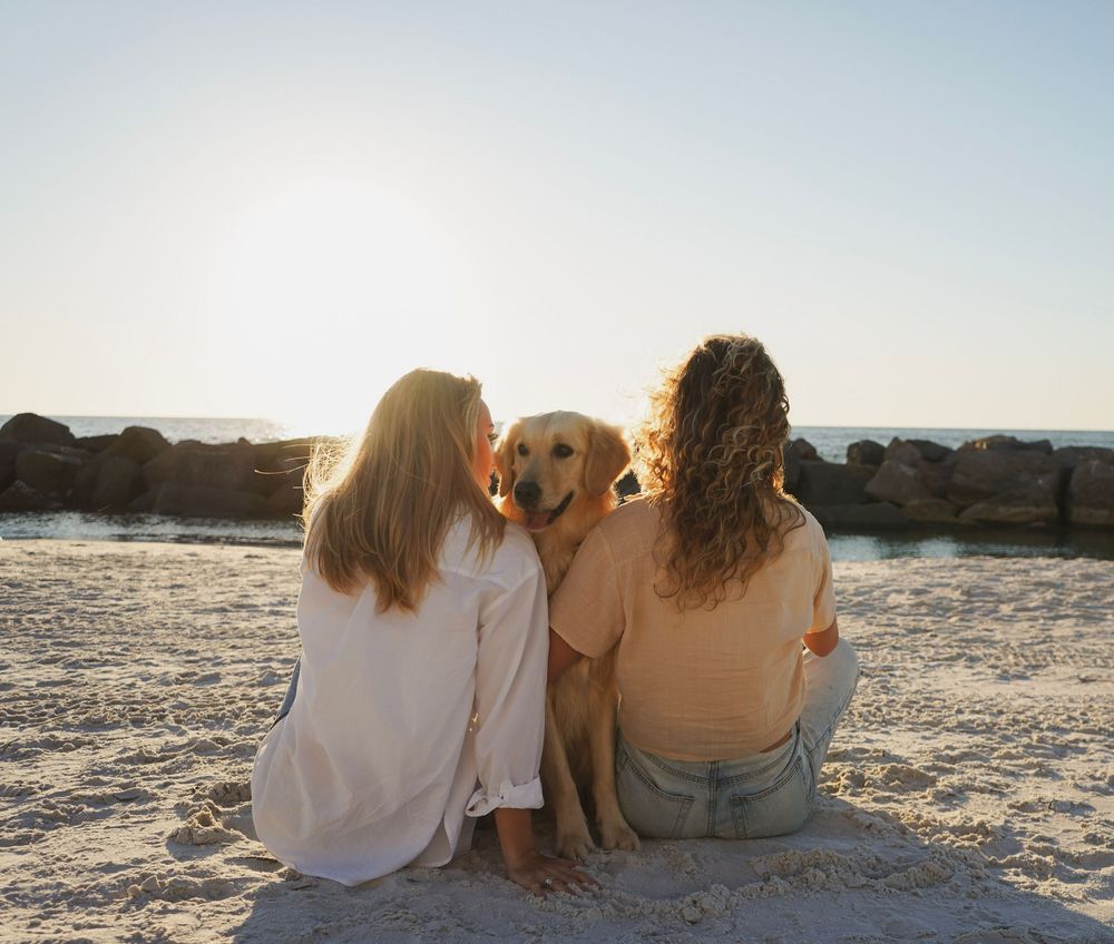 Family Portrait with Dog