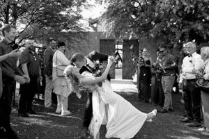 Wedding, Black and white