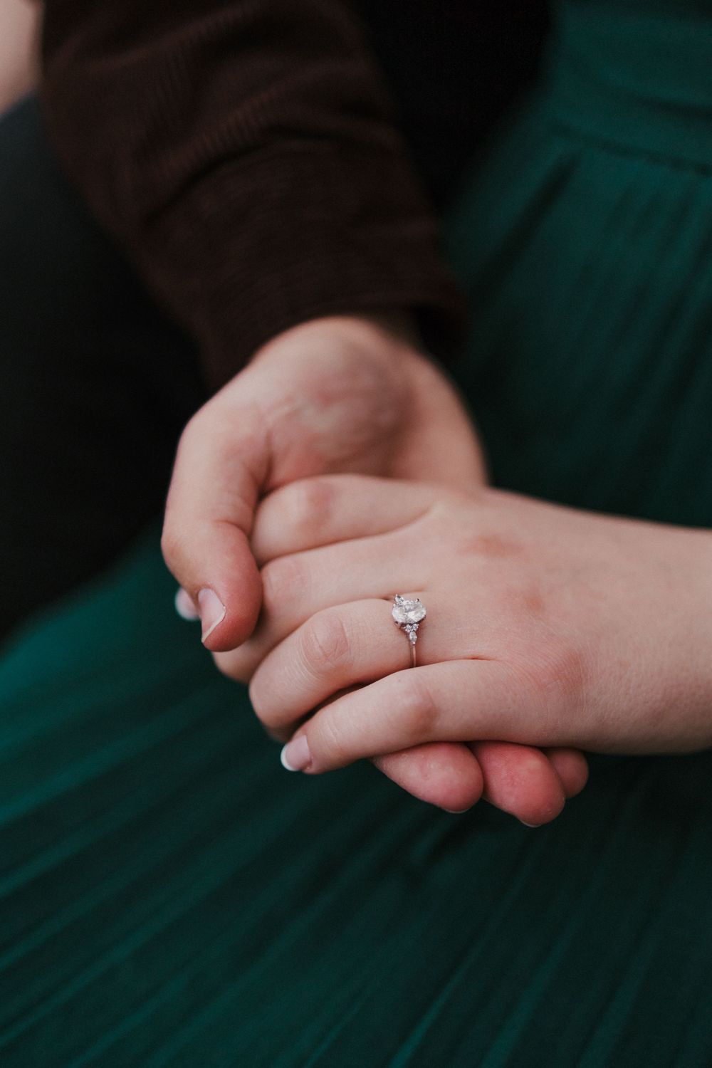 finley farms engagement session rings
