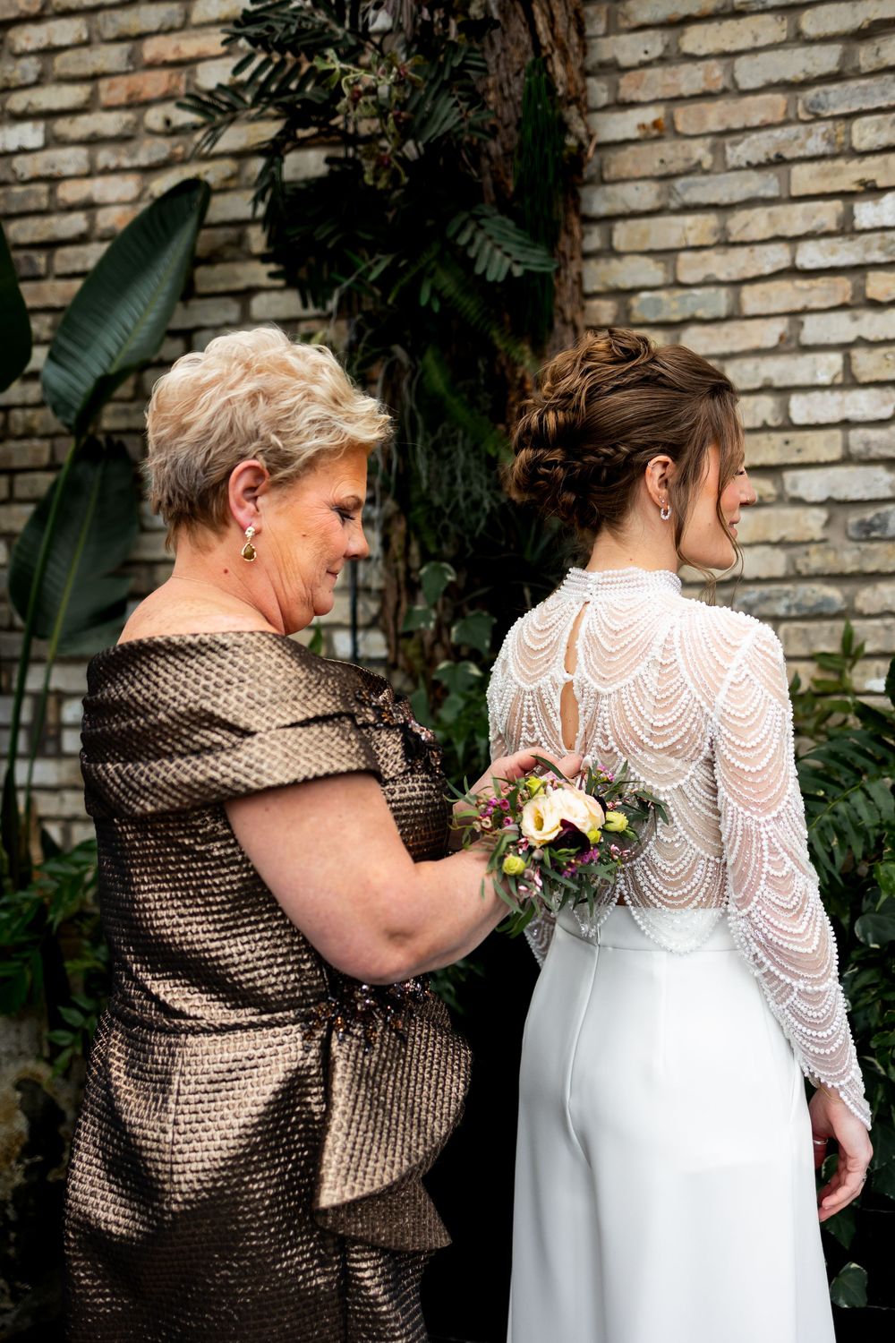 Moody wedding photographer.