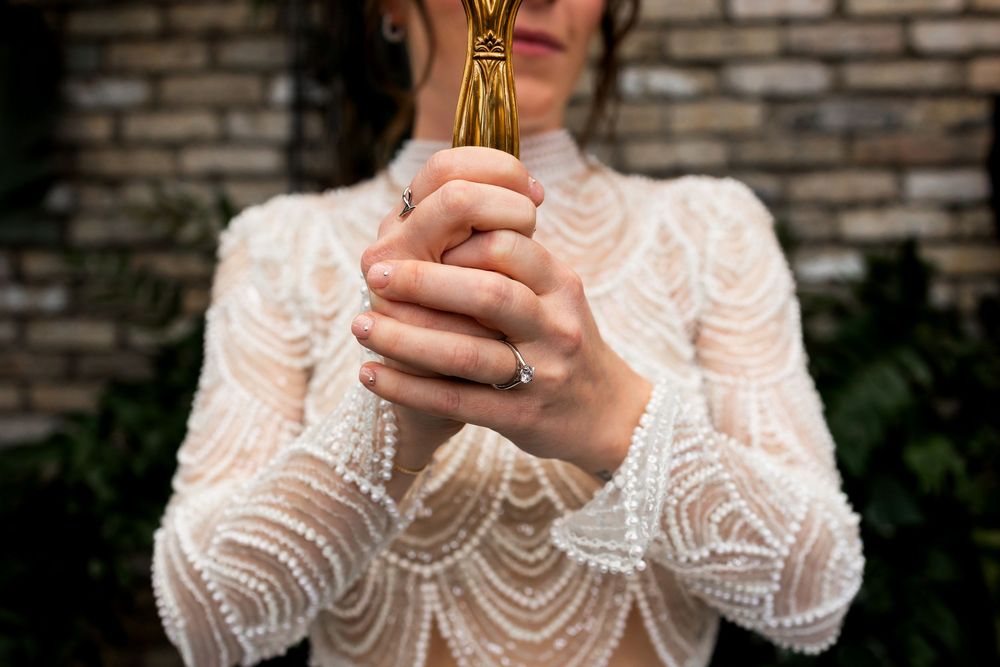 Moody wedding photographer.