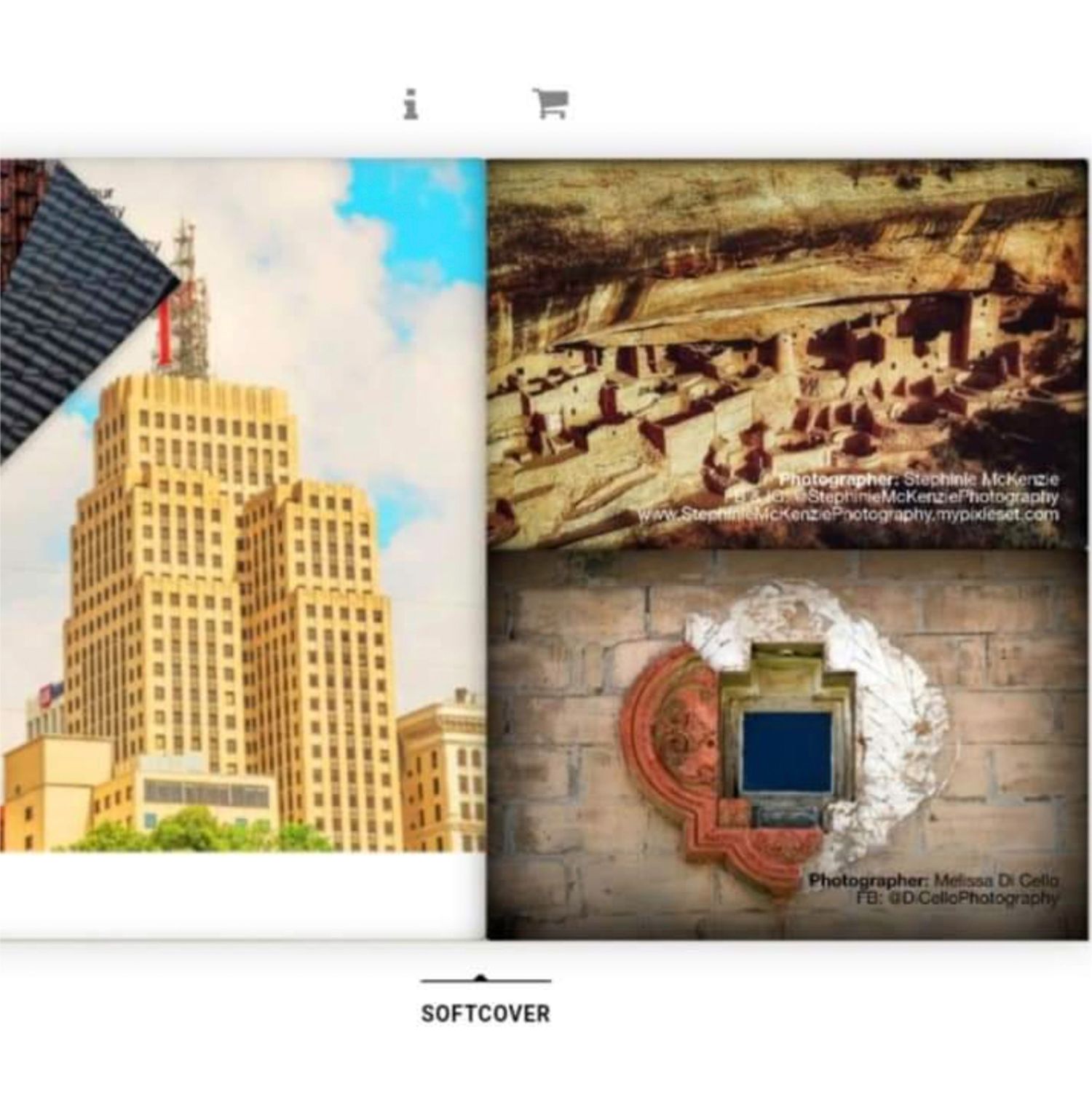 Architectural collage showing historic building exterior and vintage photographs.