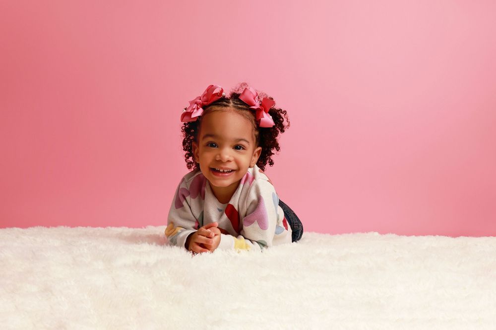 child milestone portrait photography Covington GA photographer
