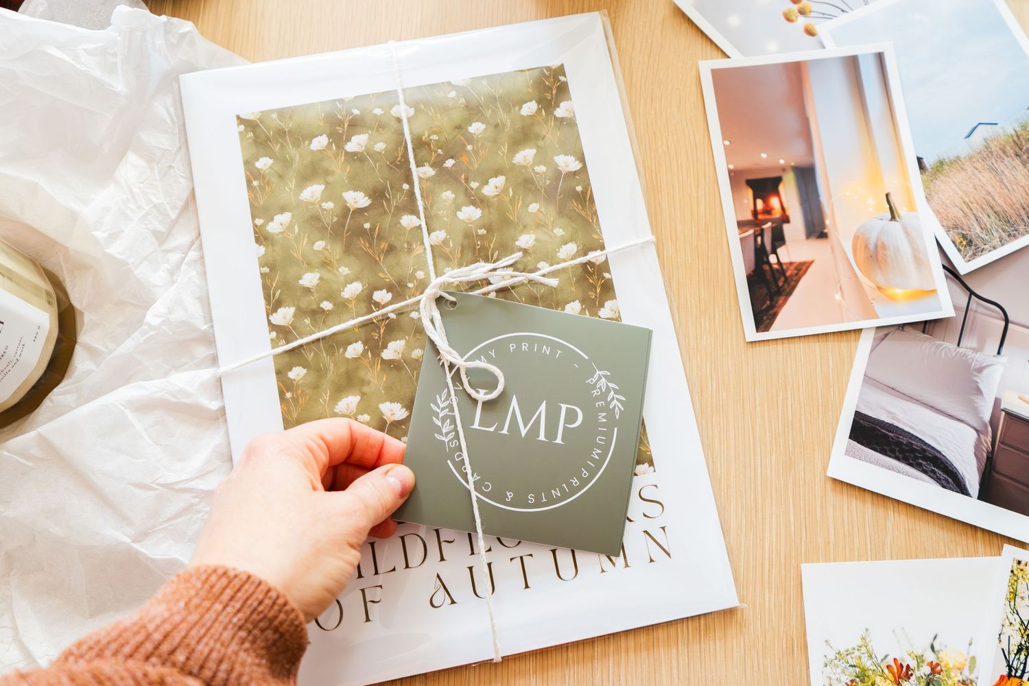 Brand photography and content creation for a small business website