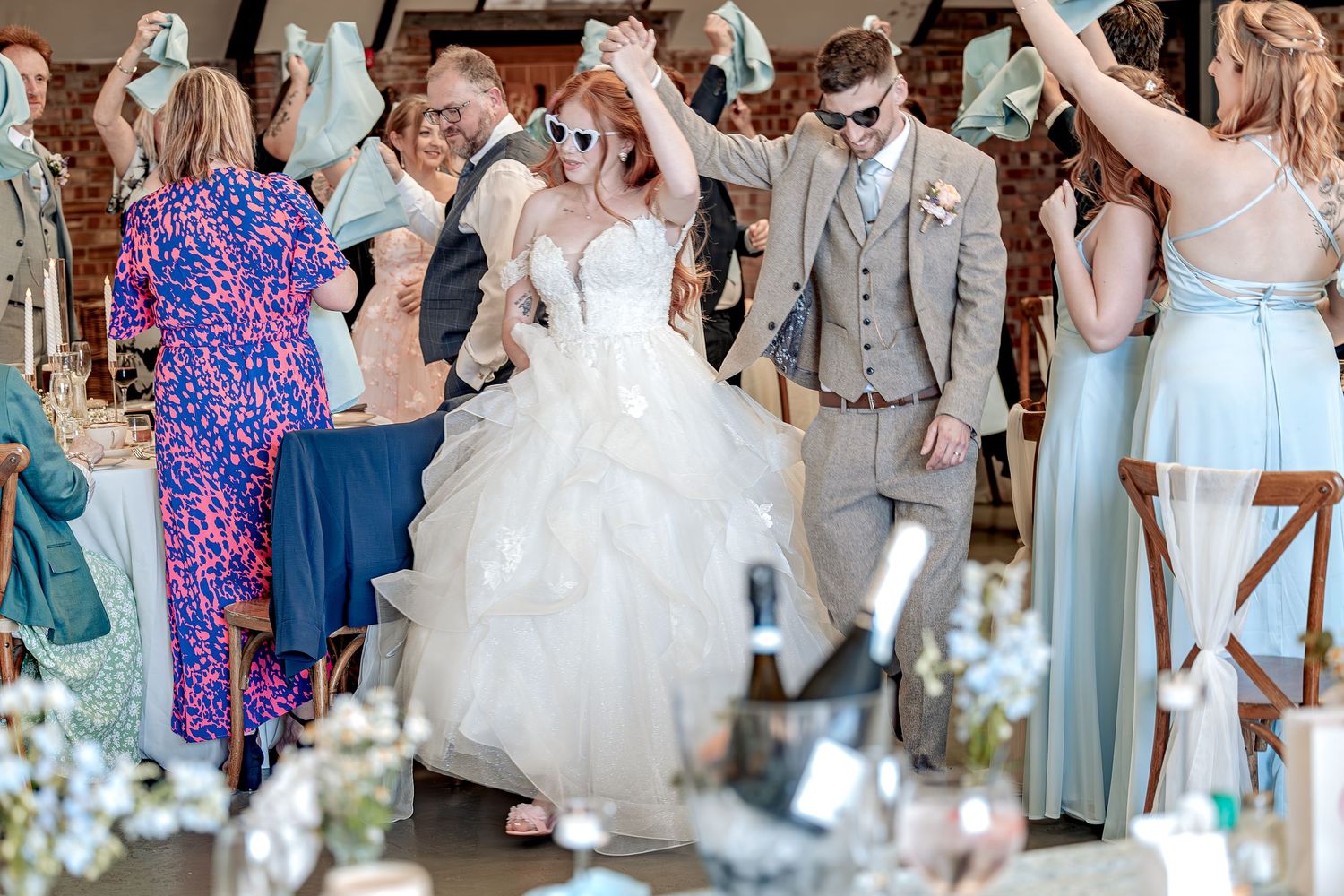 Documentary wedding photography capturing natural moments.