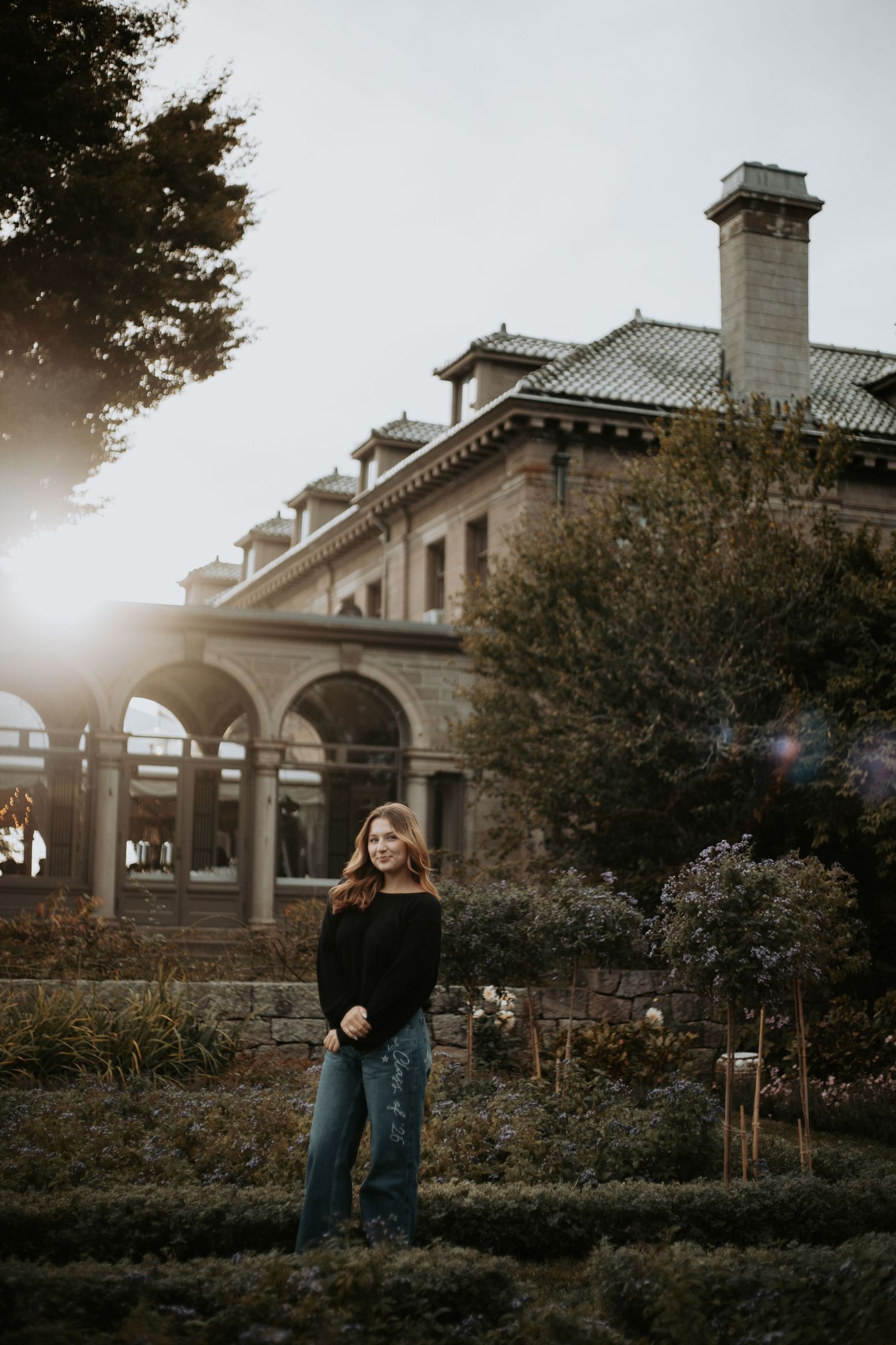 Senior Session at Harkness Memorial.