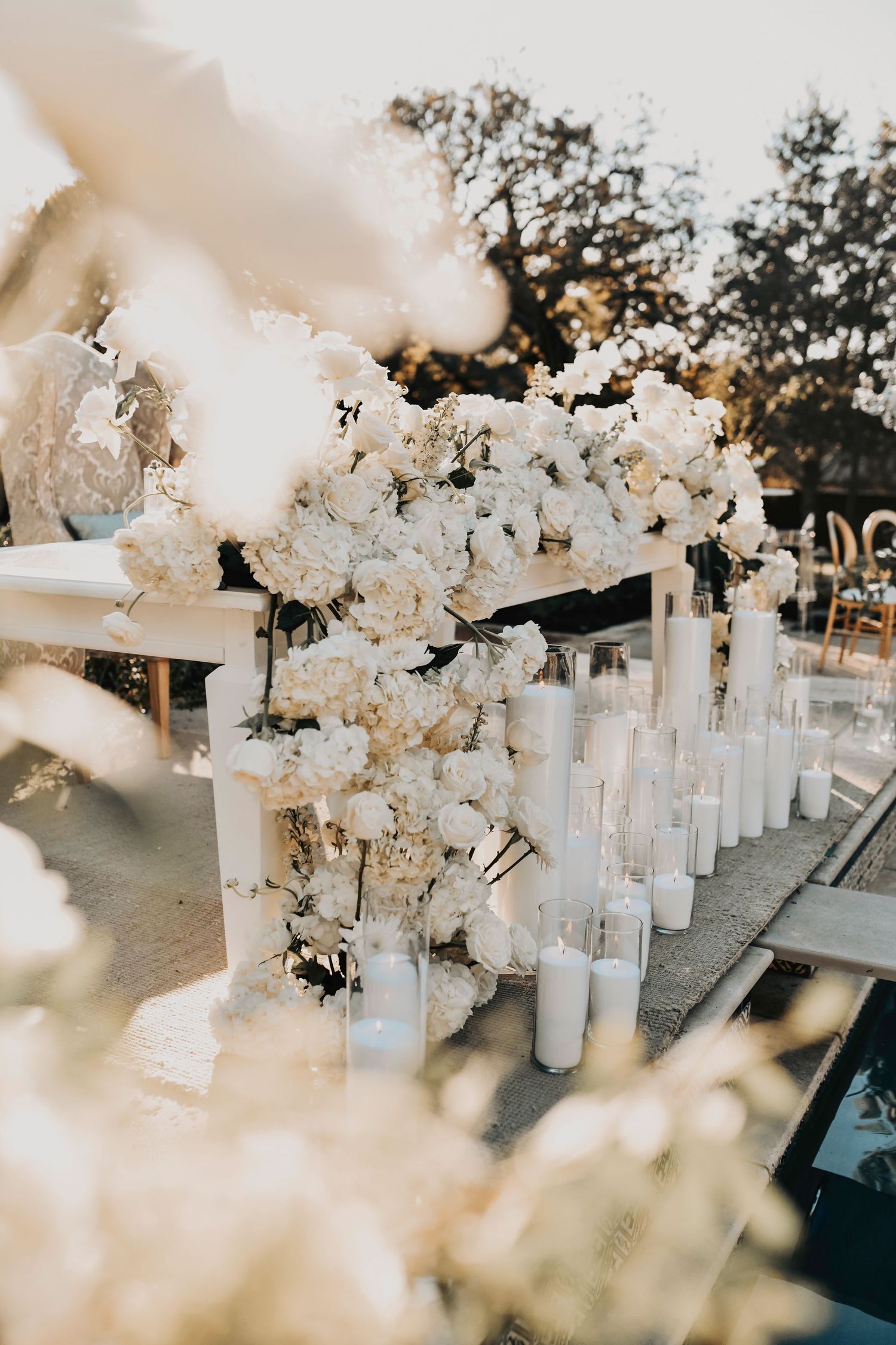 Black tie wedding celebration at a private estate in Dallas, Texas