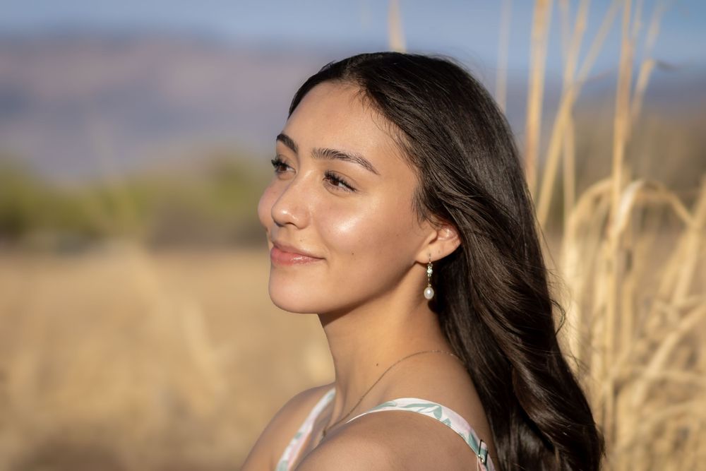 Senior Portrait Session Los Poblanos Open Space