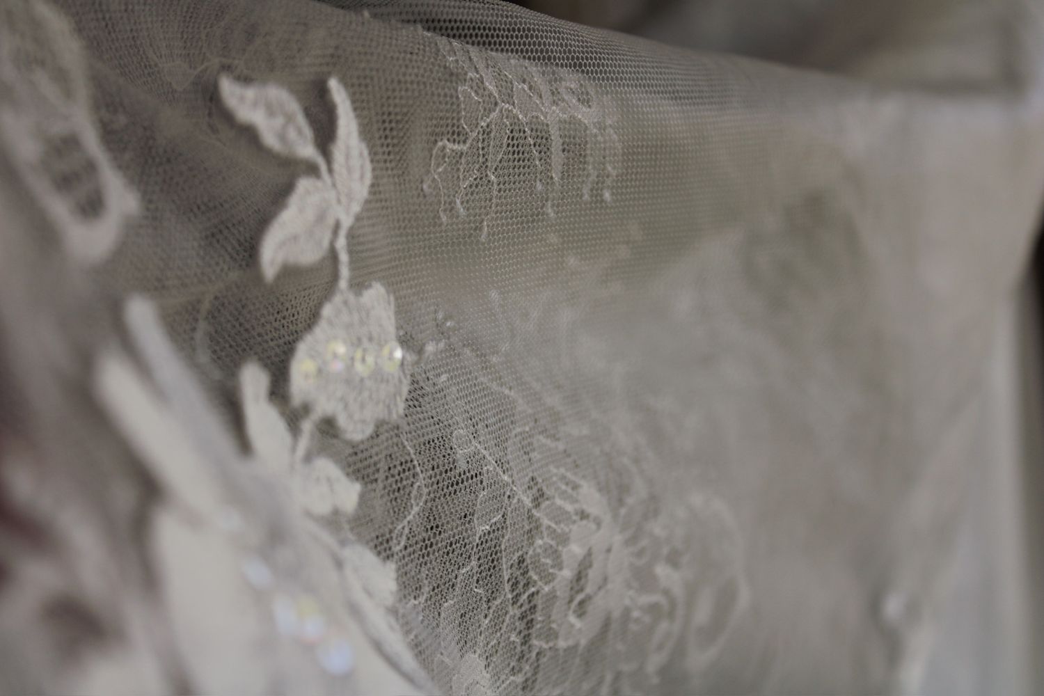 dress, tulle, details, wedding, wedding dress