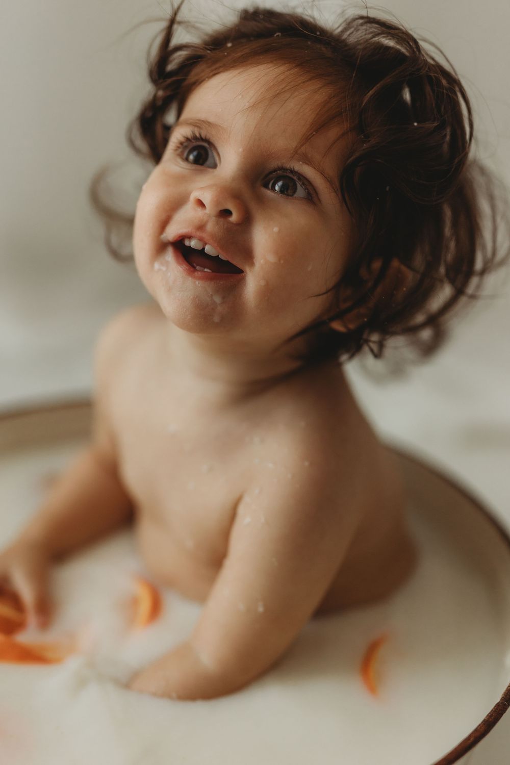 First birthday cake smash session in home studio Vilvoorde 1800 near Brussels