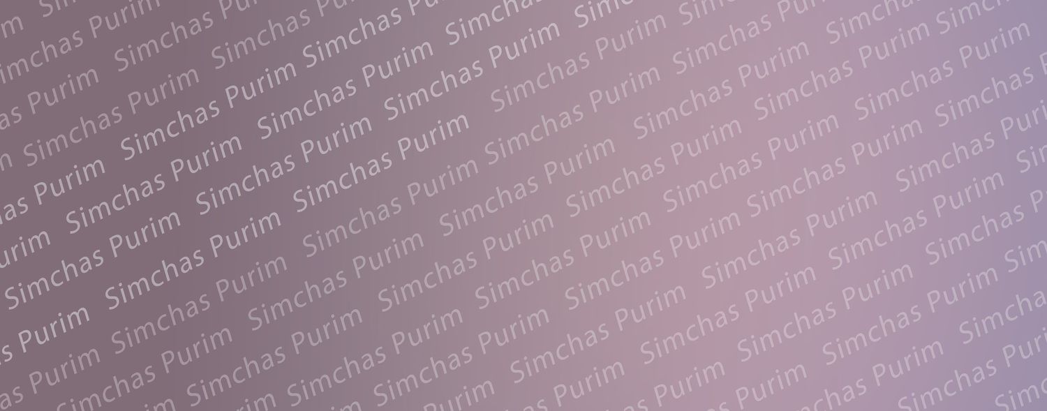 Purple and gray blurred gradient background with angled repeating text pattern overlay.