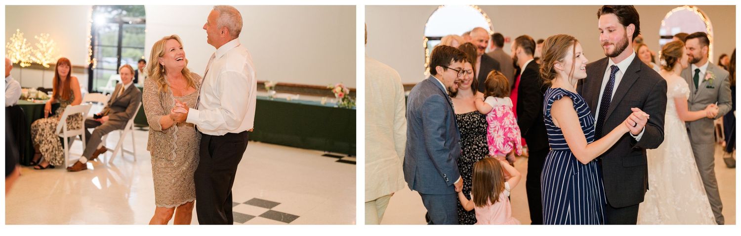 Wedding at St. Monica Catholic Church in Edmond, Oklahoma.
