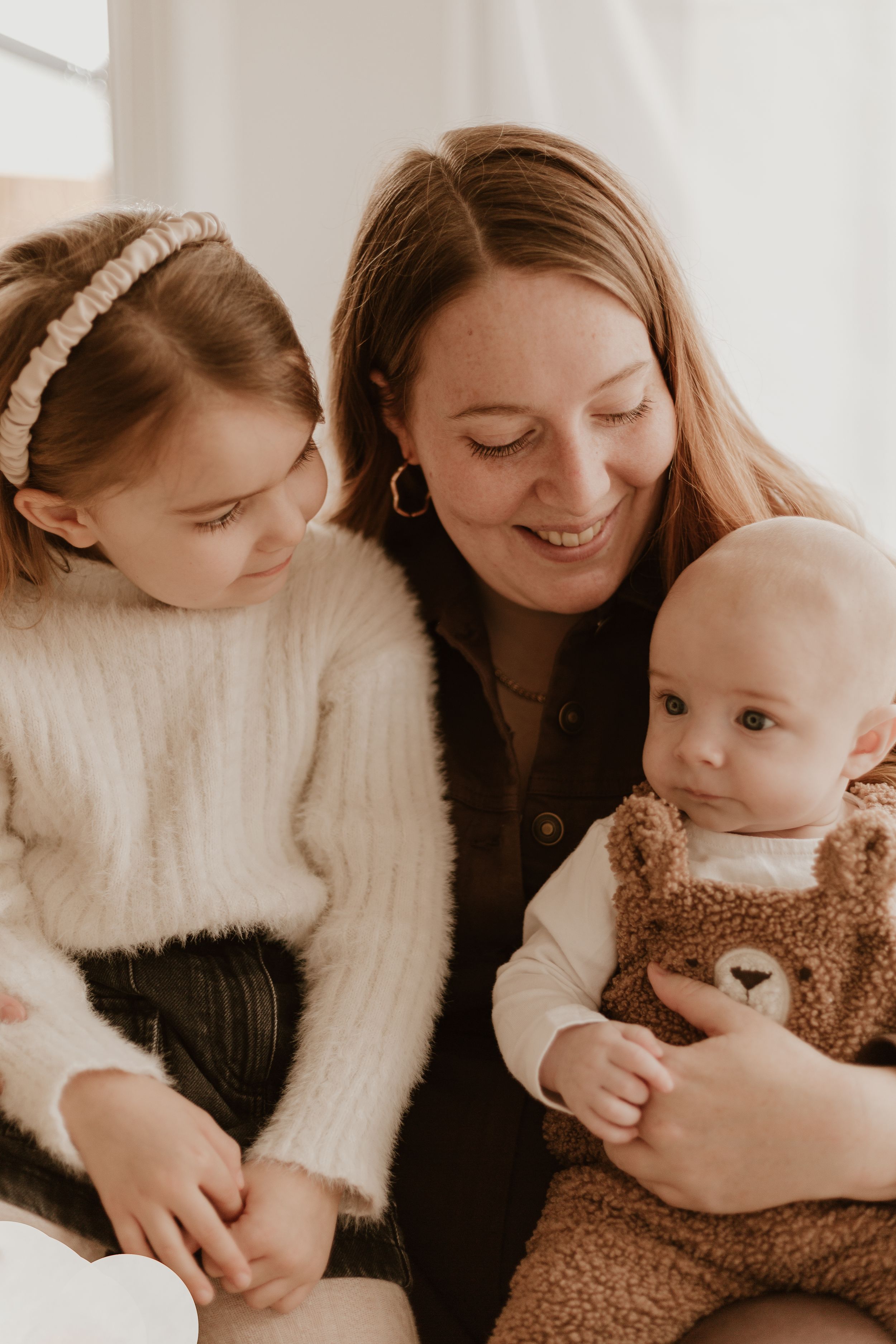 Mum and children photoshoot in East Sussex