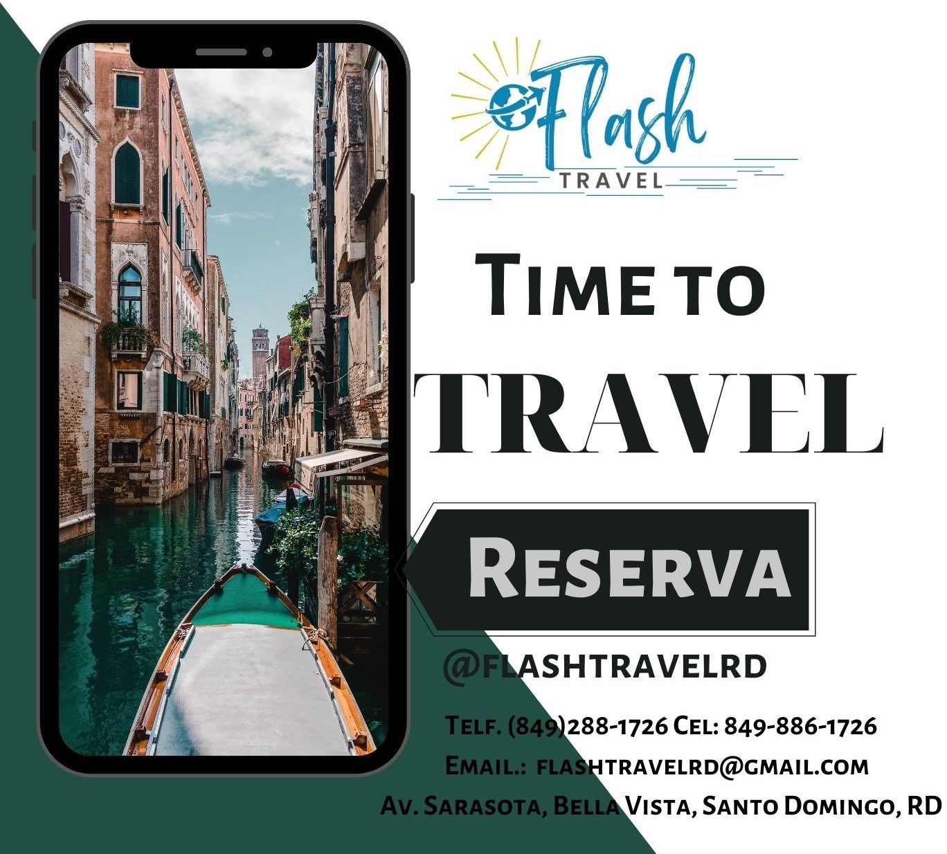 En Flash Travel estamos aquí para ayudarte a planificar cada detalle de tu viaje. Escríbenos, llámanos o chatea con uno de nuestros asesores