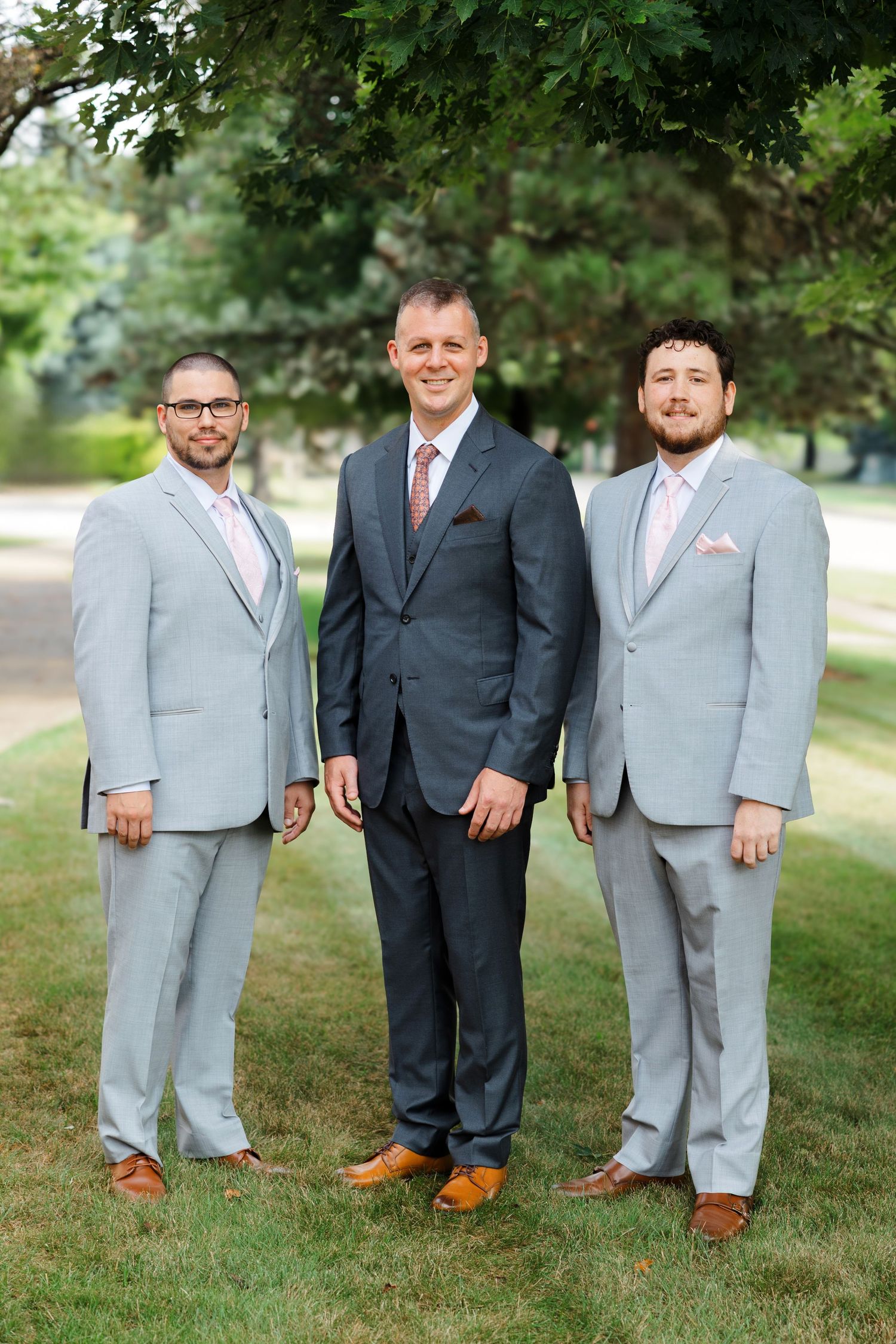 Ohio groom and groomsmen.