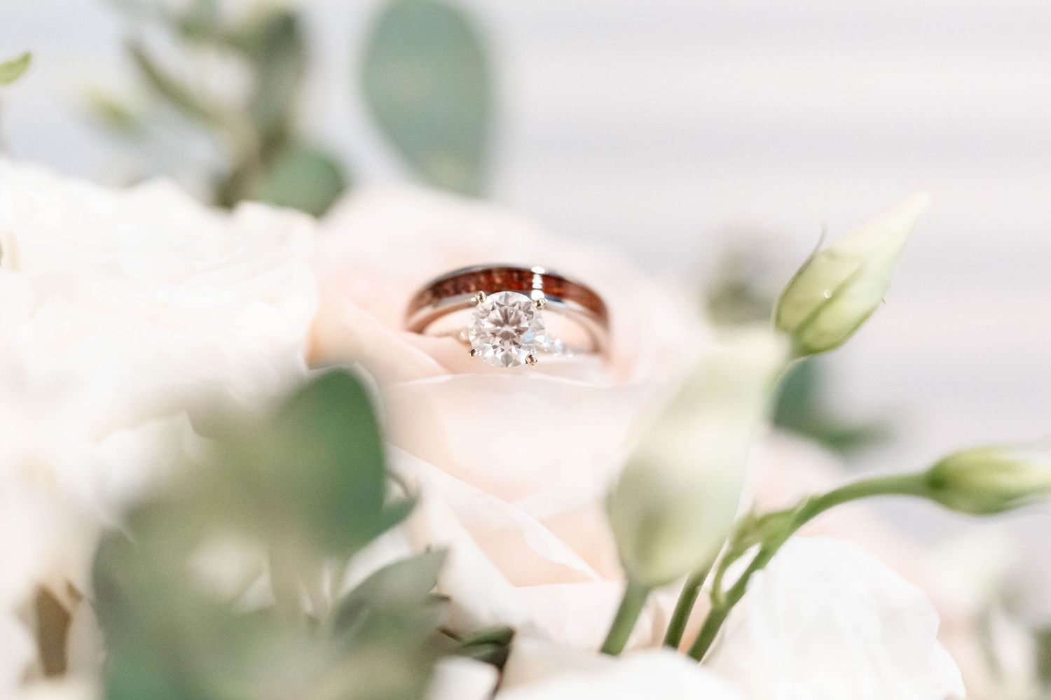 ring and flowers