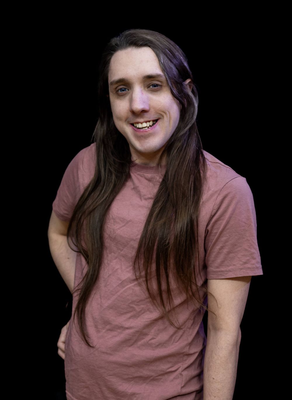 Local Actor Headshot session taken in Artch Studios in Preston
