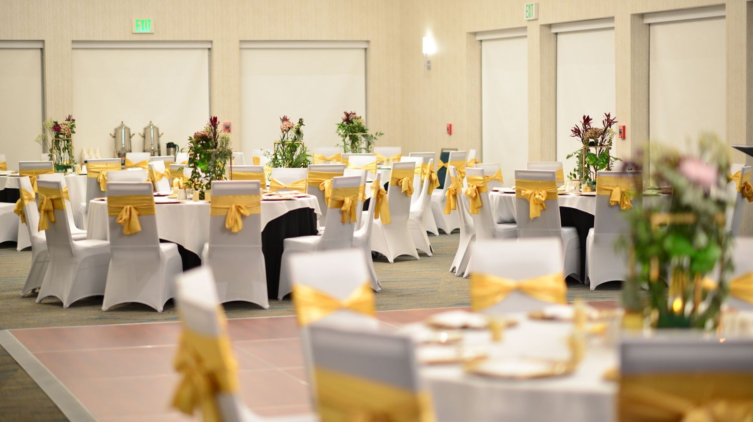 Event decor by Dominique Coutard Photography / Blue Lens Media in South Florida