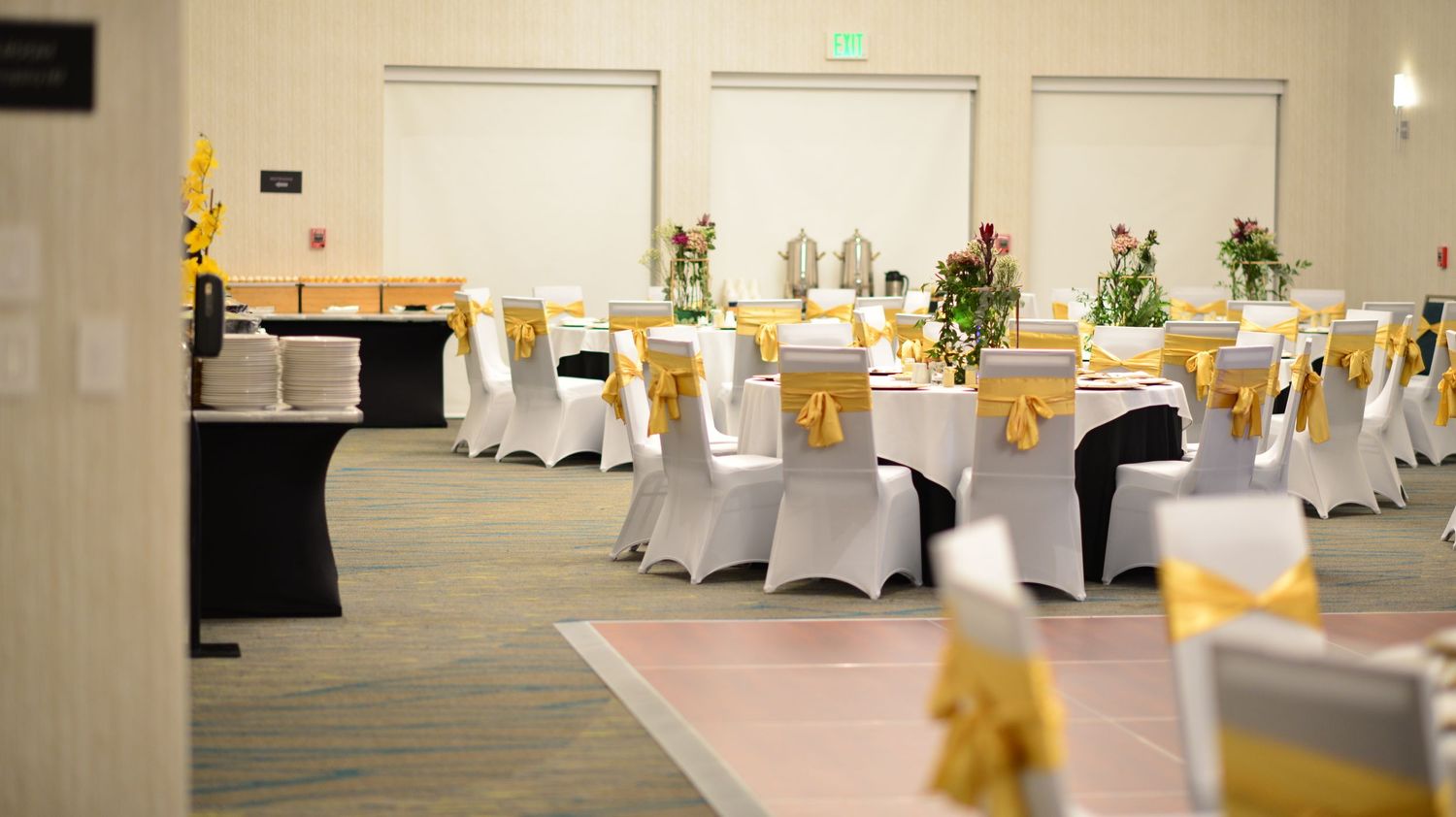 Event decor by Dominique Coutard Photography / Blue Lens Media in South Florida
