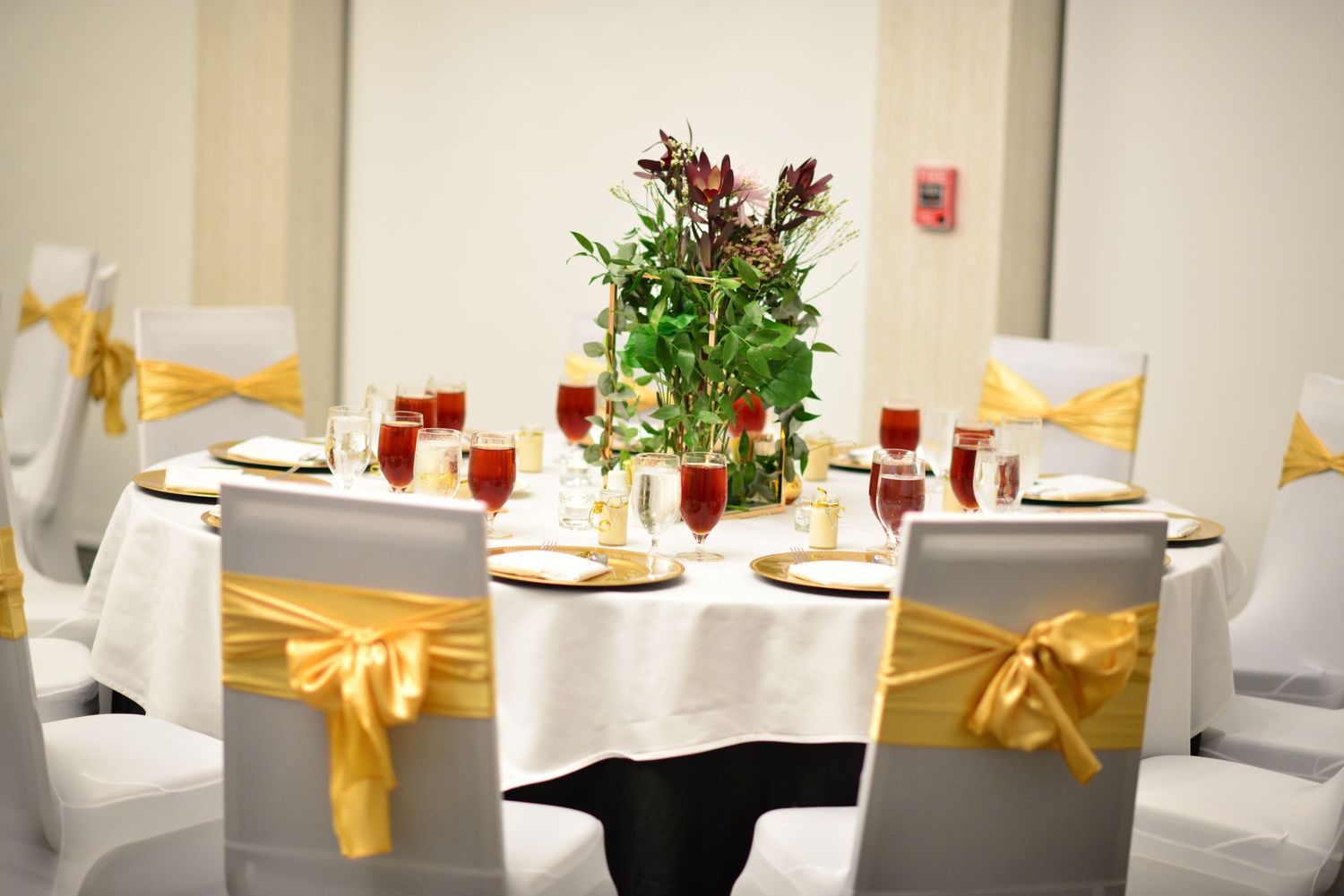 Event decor by Dominique Coutard Photography / Blue Lens Media in South Florida