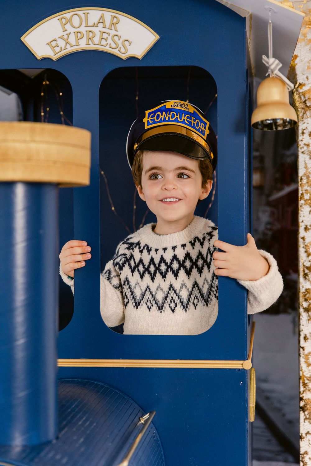 Sessões de Natal 2025 a bordo do Polar Express rumo ao Polo Norte; Sessão de Natal Bem vindos ao Polo Norte a bordo do Polar Express Queijas
