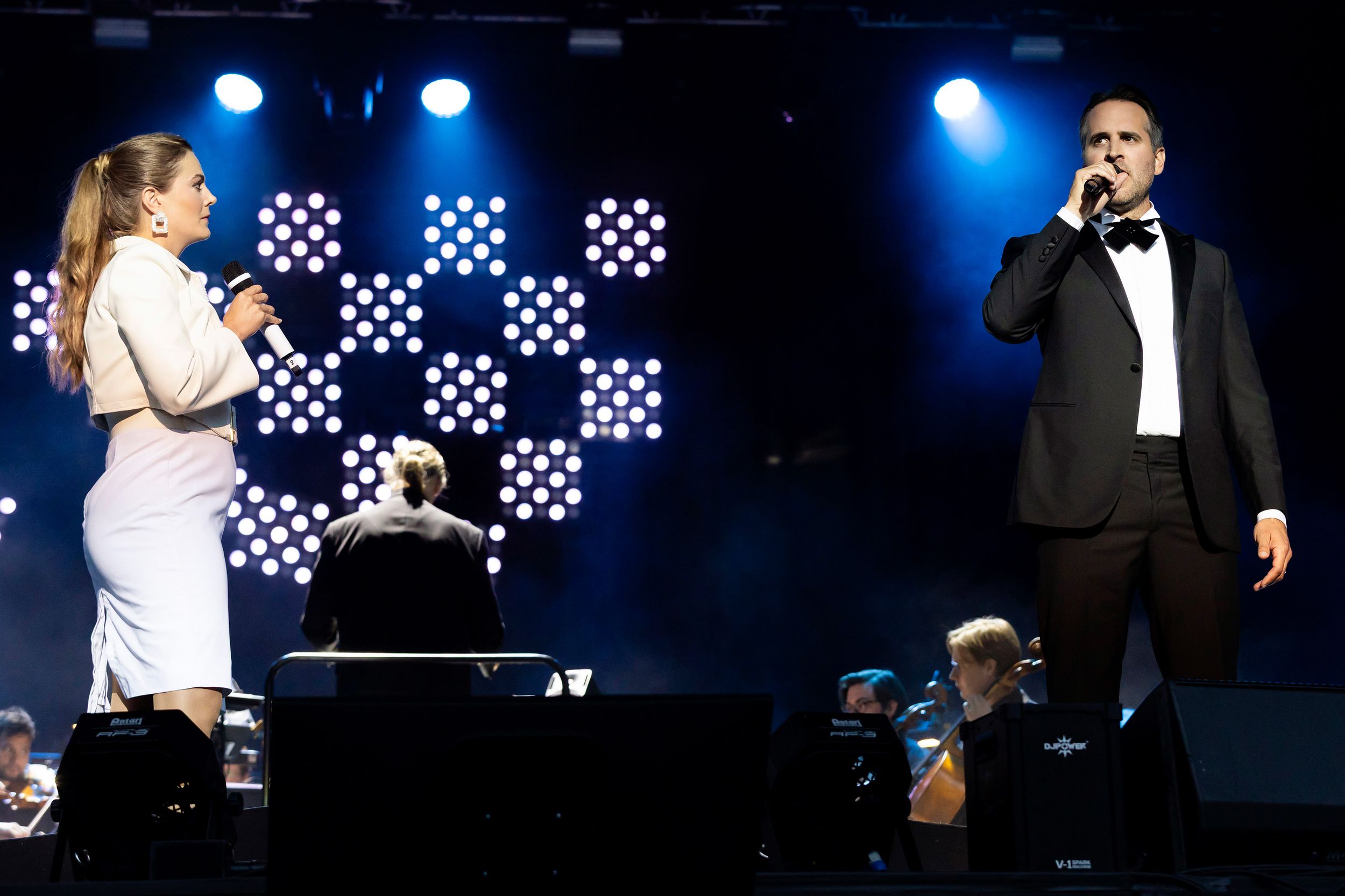 Chess in Concert på Dalhalla. Tocca Entertainment. Fotograf Rebecca Nordin.