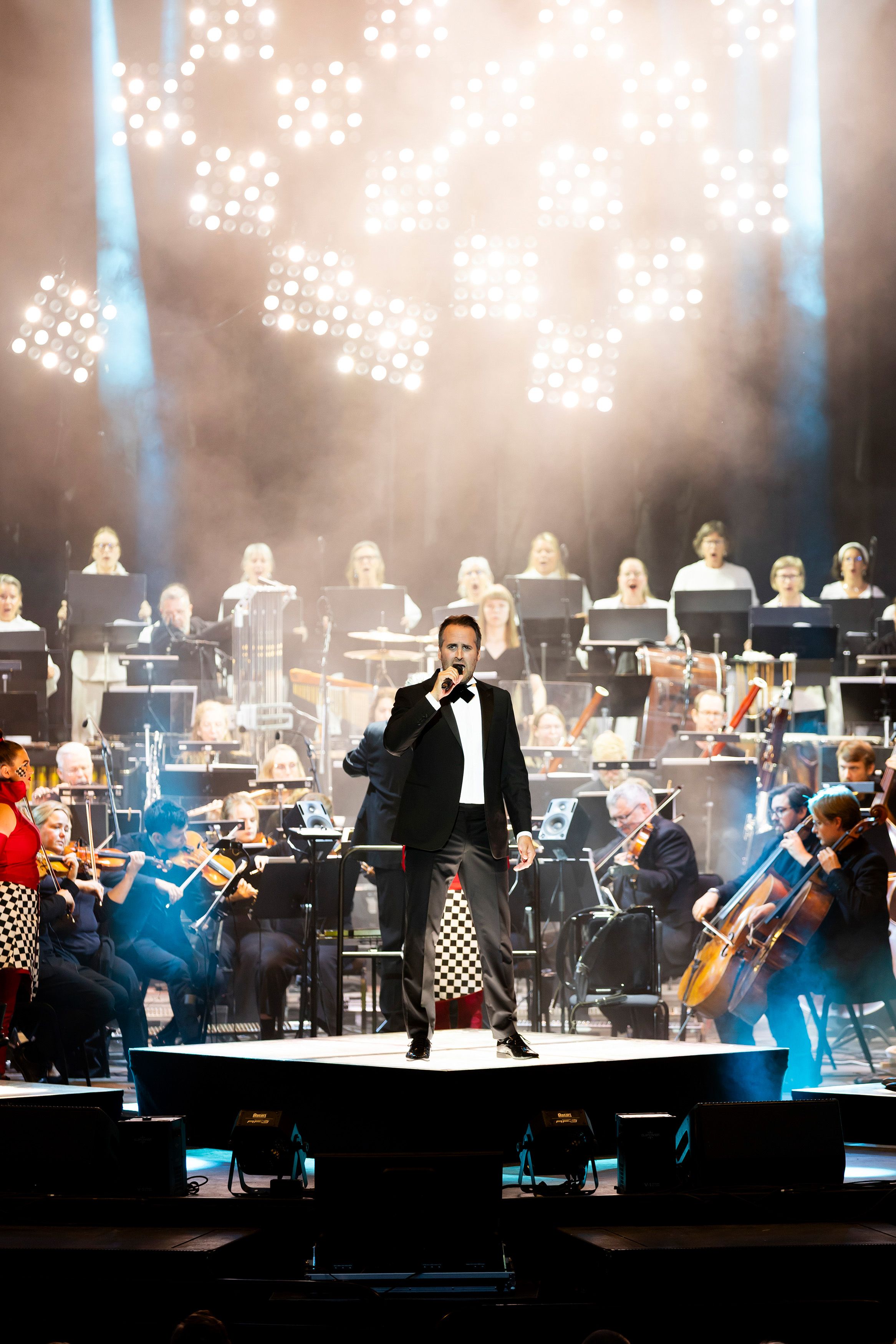 Chess in Concert på Dalhalla. Tocca Entertainment. Fotograf Rebecca Nordin.