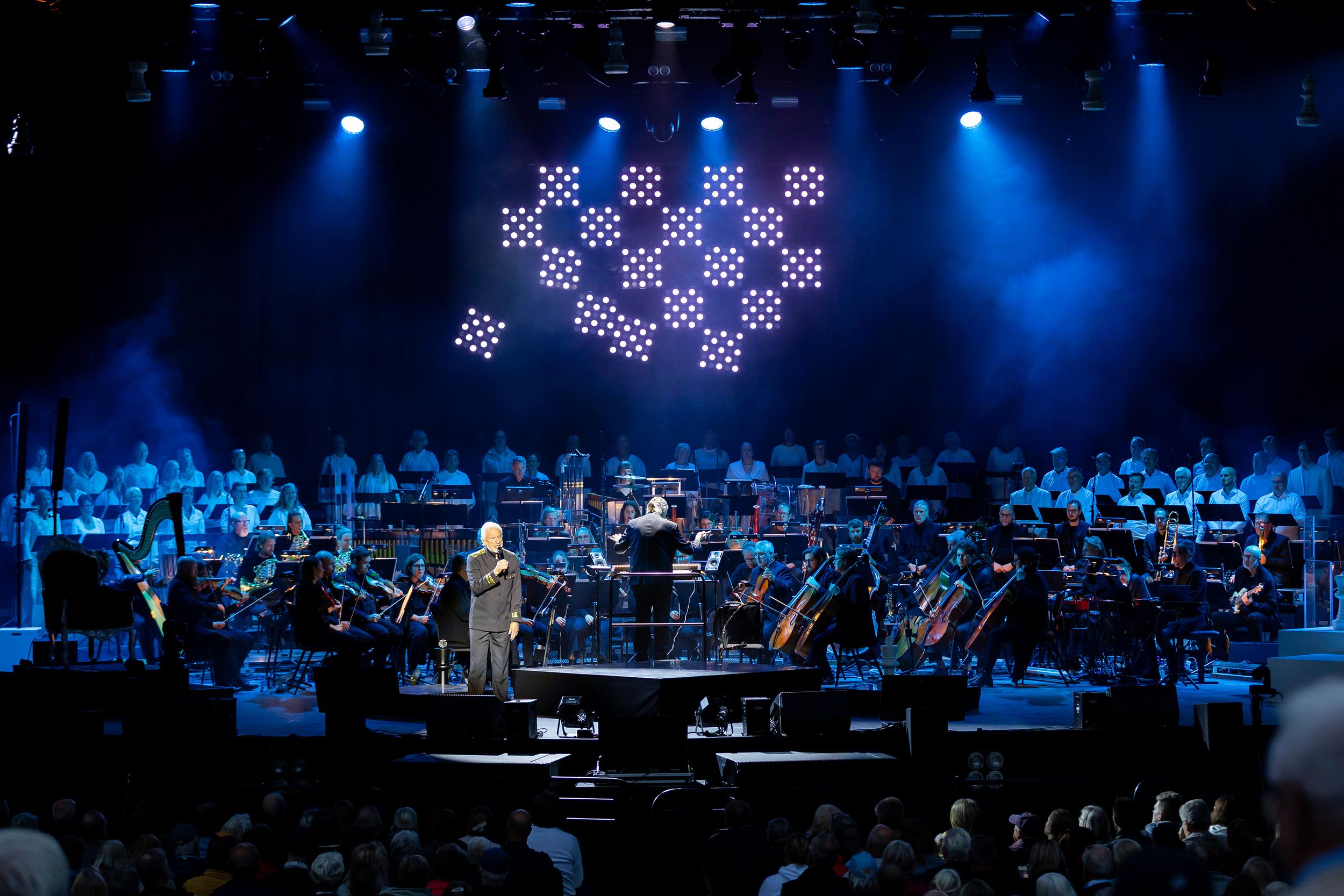 Chess in Concert på Dalhalla. Tocca Entertainment. Fotograf Rebecca Nordin.