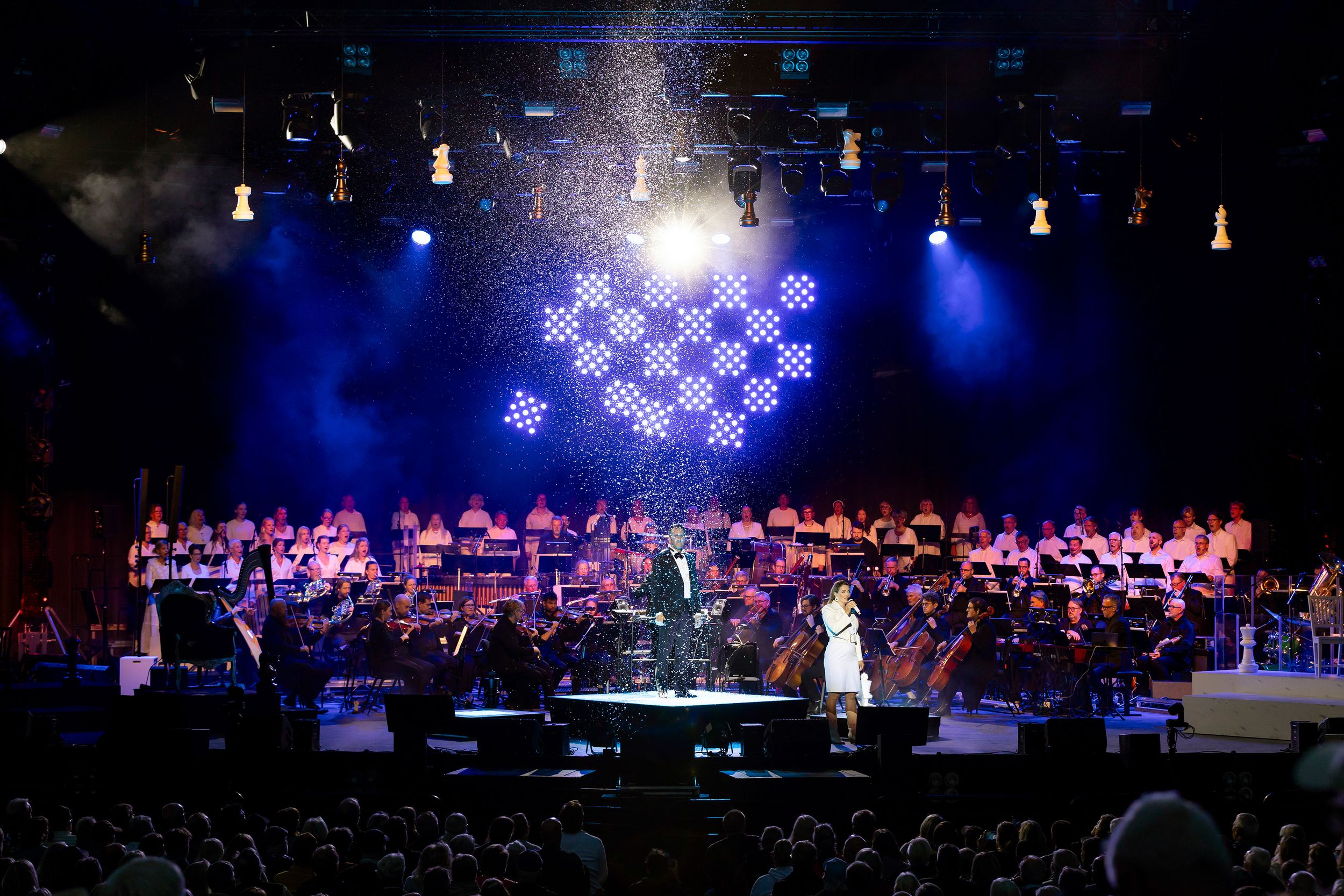 Chess in Concert på Dalhalla. Tocca Entertainment. Fotograf Rebecca Nordin.