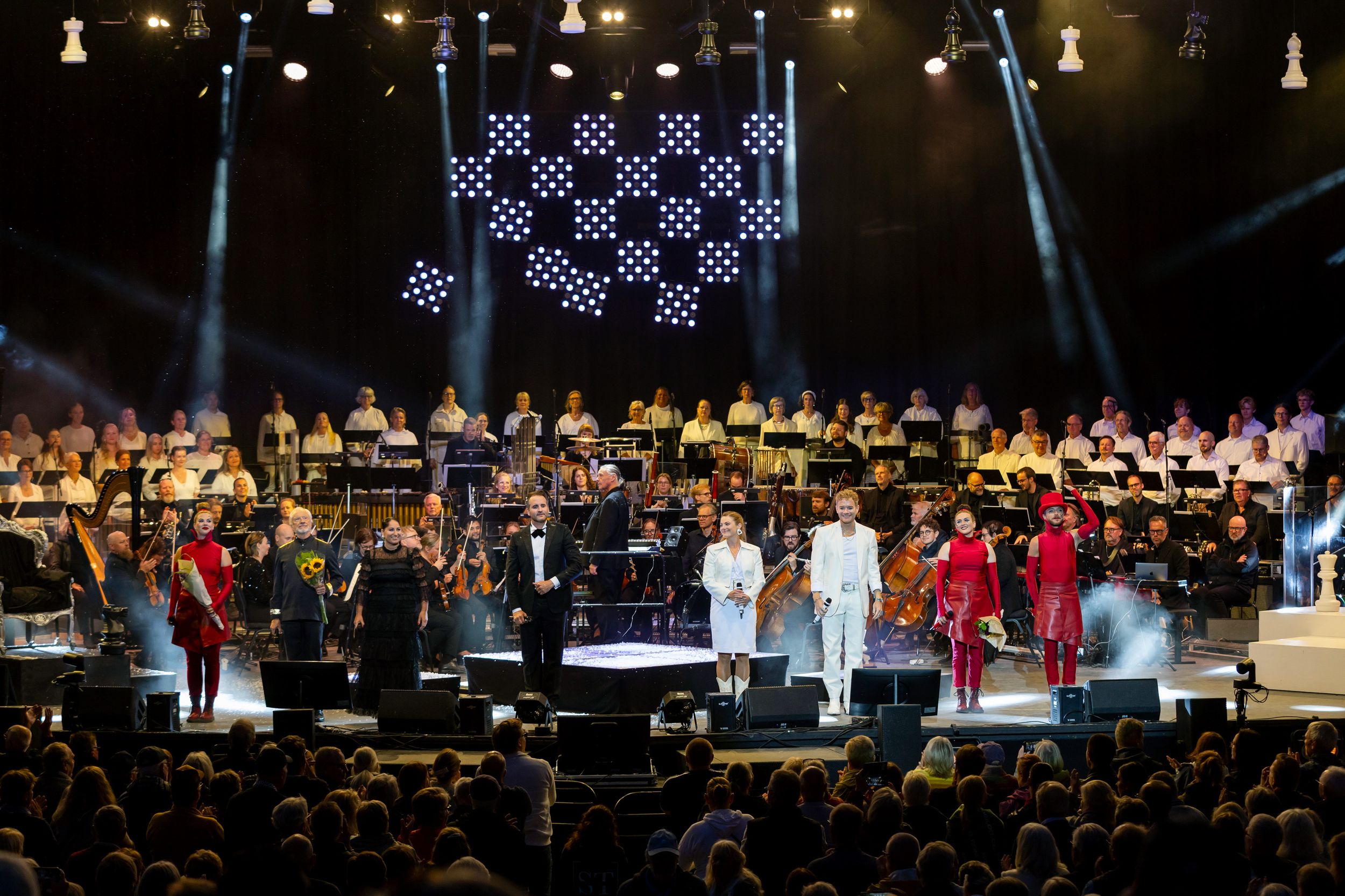 Chess in Concert på Dalhalla. Tocca Entertainment. Fotograf Rebecca Nordin.